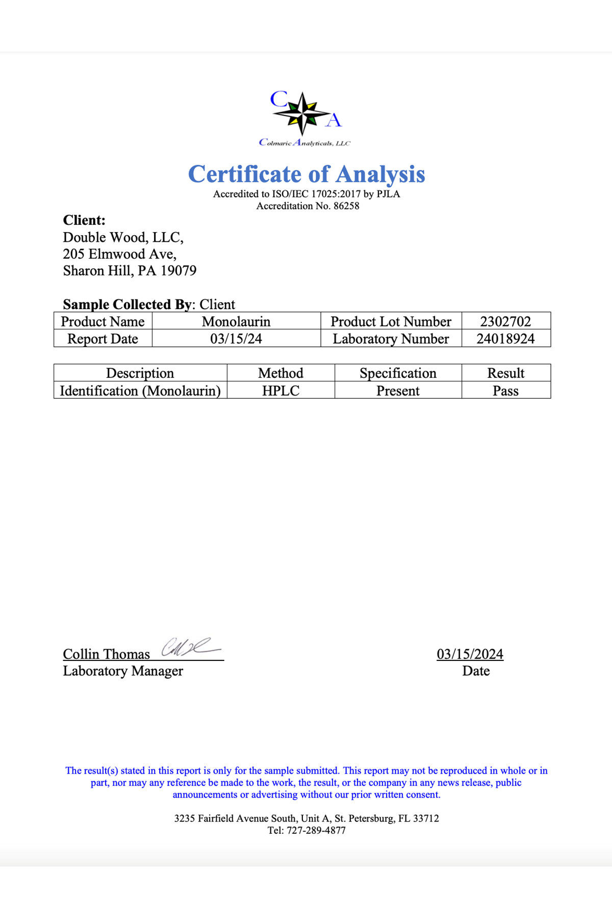 Double Wood Monolaurin Immune 1000mg  210 Capsul.Usa Menşei 40.