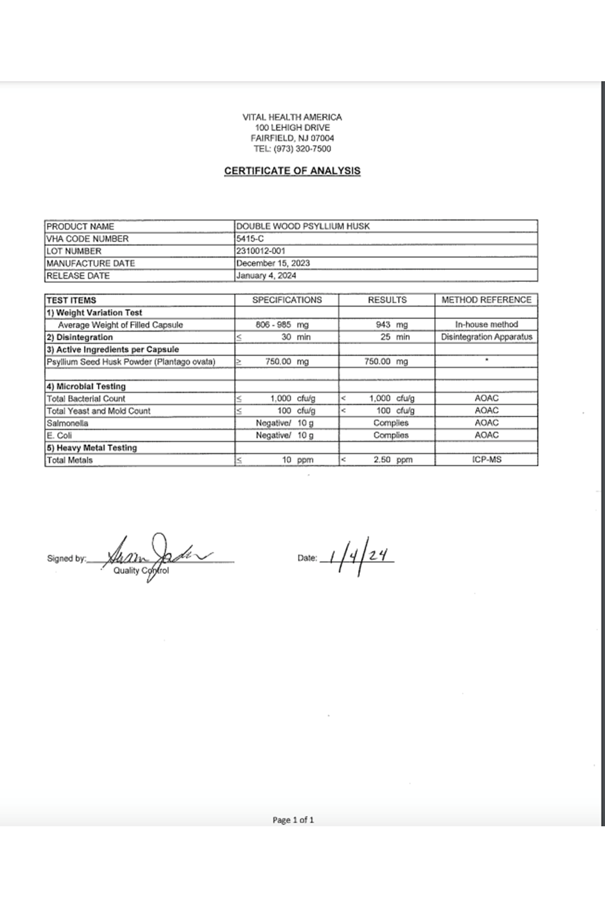 Double Wood (Özelsporcugıdaların'dan !!) Psyllium Husk (240 Capsul 1,500mg Per Serving) 37.