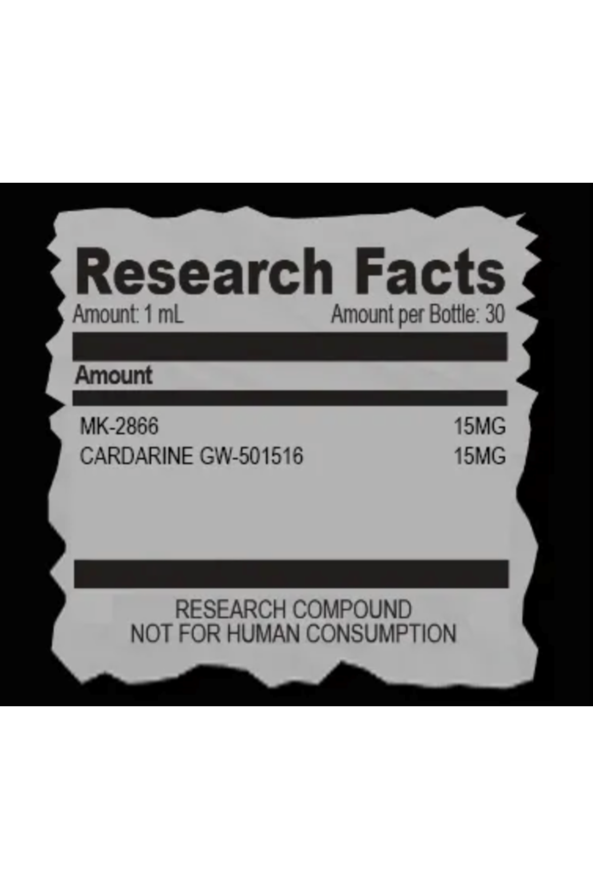 Warrıor Labz  Ripped Stack – 30ML Liquid 30mg 30 Servis.Made ın Usa.52.