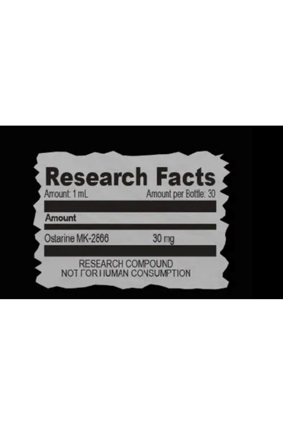 Warrıor Labz Ostarıne MK-2866 – 30ML Liquid 30mg 30 Servis. Made ın Usa 42.