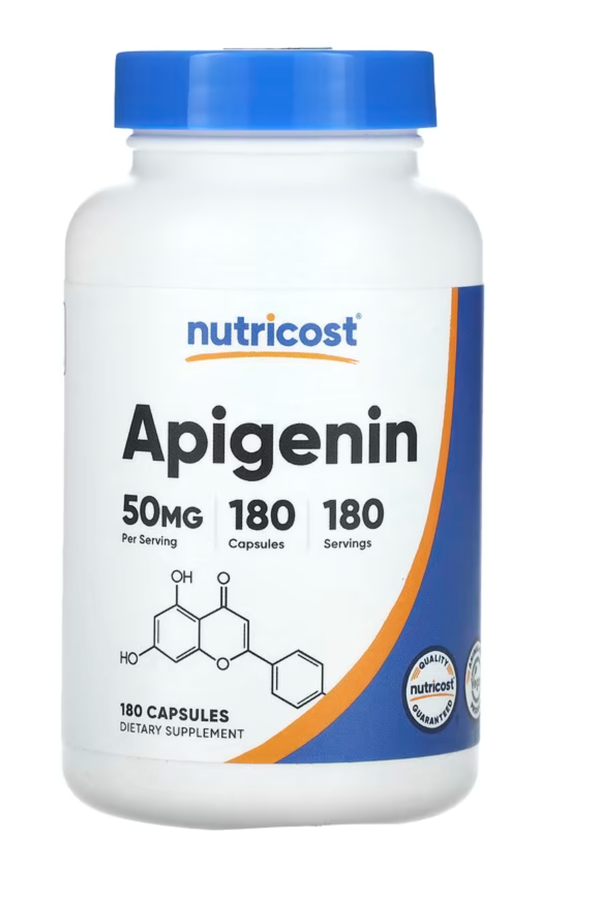 Nutricost  Apigenin  50mg 180 Capsules.Abd.43.
