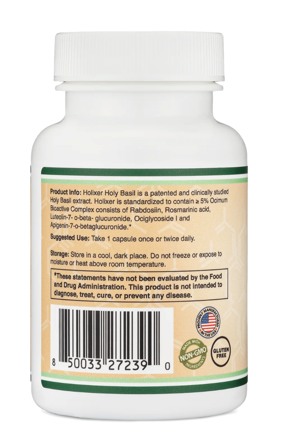 Double Wood (Özelsporcugıdaların'dan !!) Holixer Holy Basil Extract 250mg 60 Capsul.38.