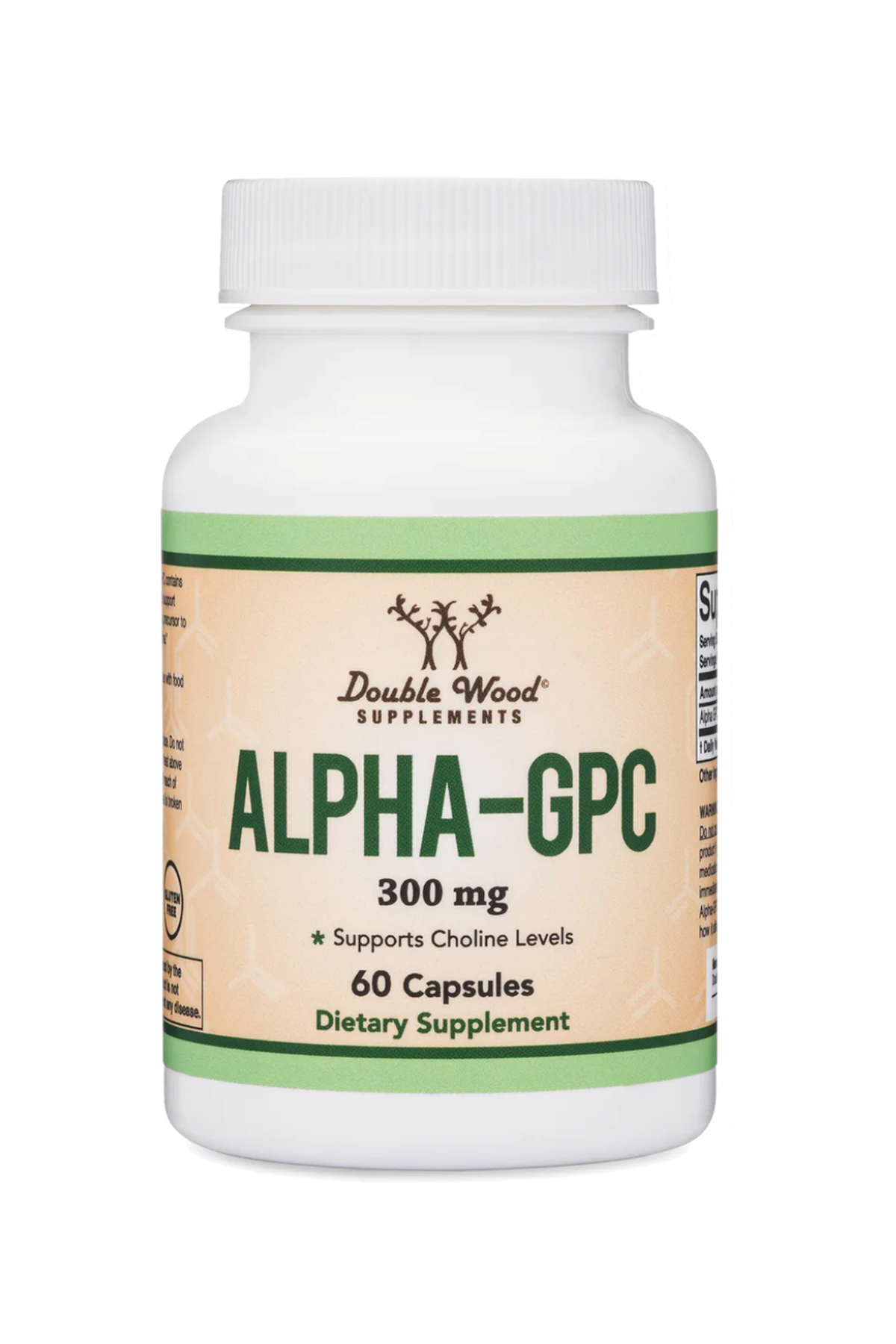 Double Wood  ALPHA GPC  300 mg 60 Kapsul.Abd Menşei 34.