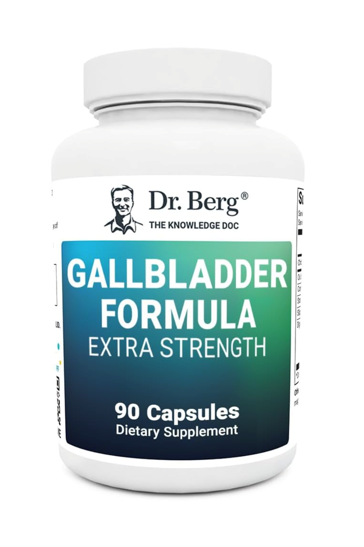Dr. Berg Gallbladder Formula Extra Strength - Bile Salts  Ox Bile Digestive Enzymes  90 Capsules.64.