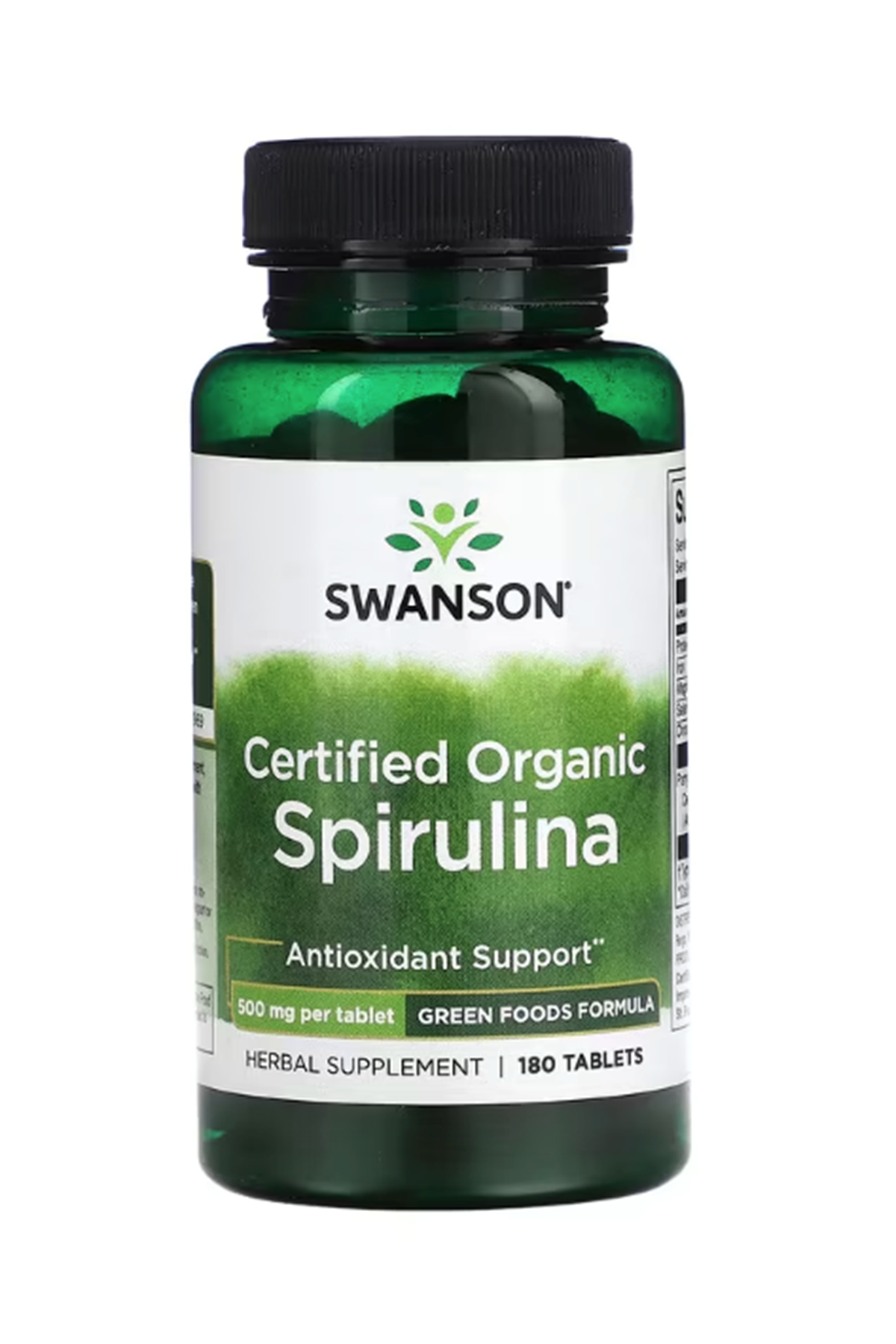 Swanson Certified Organic Spirulina (Özelsporcugıdaların'dan !!) 500mg 180 Tablet.30.