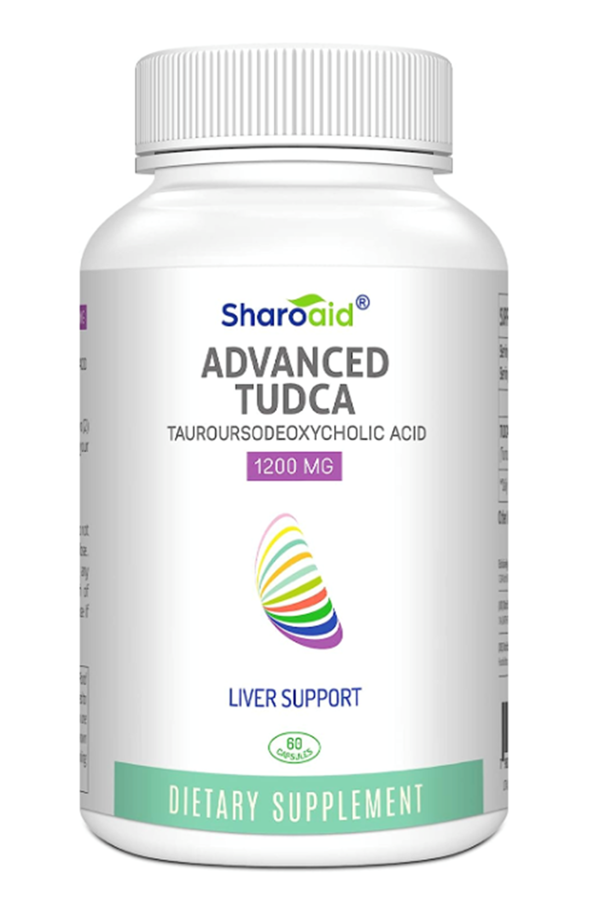 Sharoaid TUDCA Liver Support Supplements 1200 mg 60 Capsul. Usa Version.48.