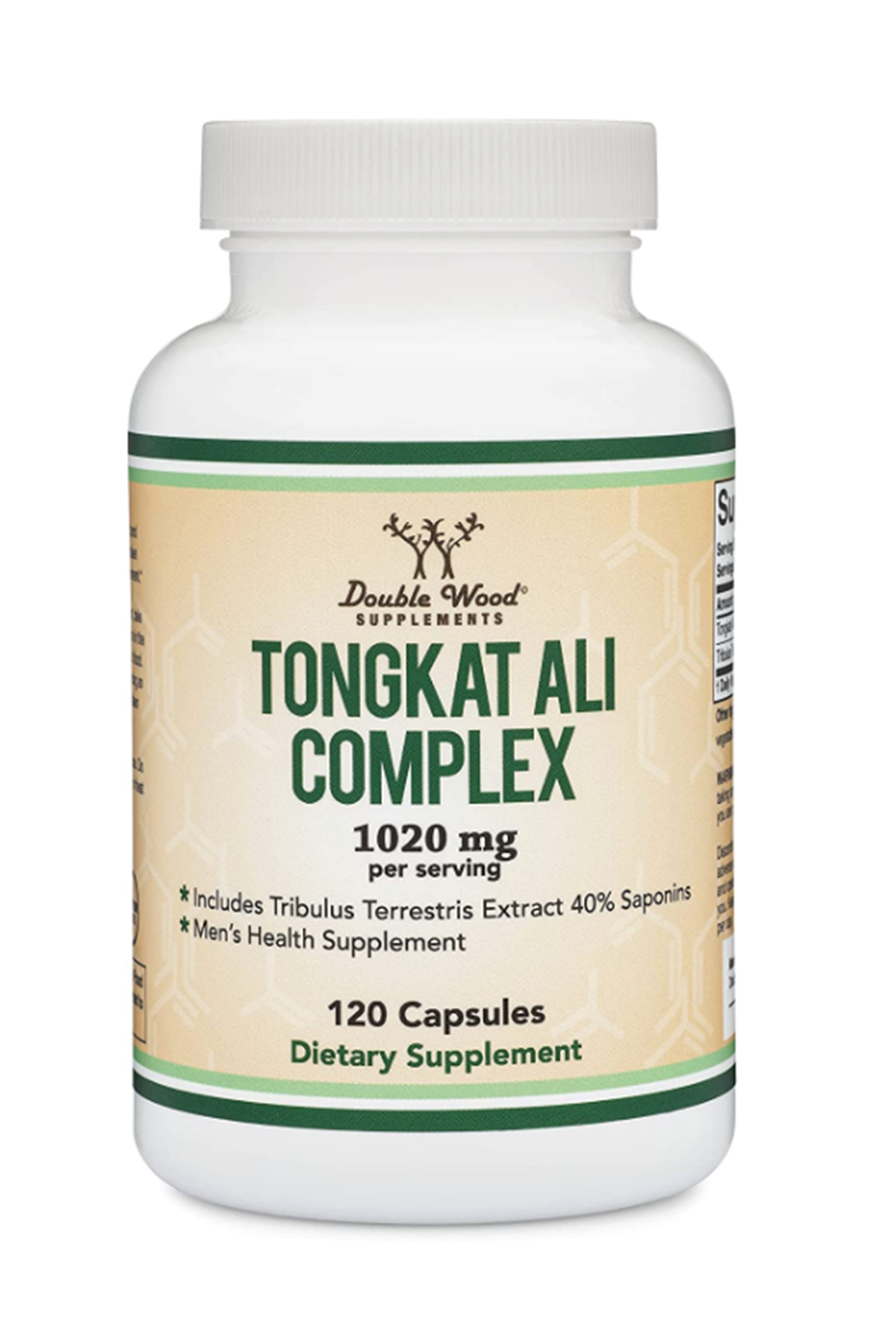 Double Wood  Tongkat Ali Complex 1020mg 120 Capsul.39.