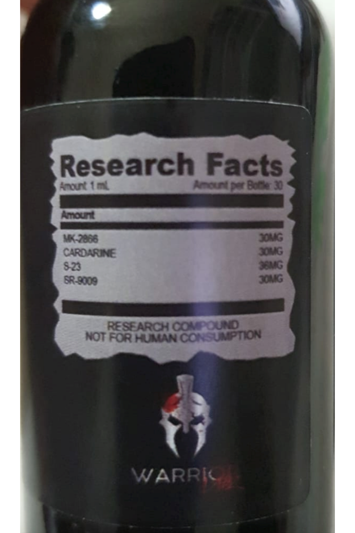 Warrıor Labz QUADRA RIP 30ML Combo 4 Esterli İçerik (MK-2866--GW-501516--S-23--SR-9009).52.