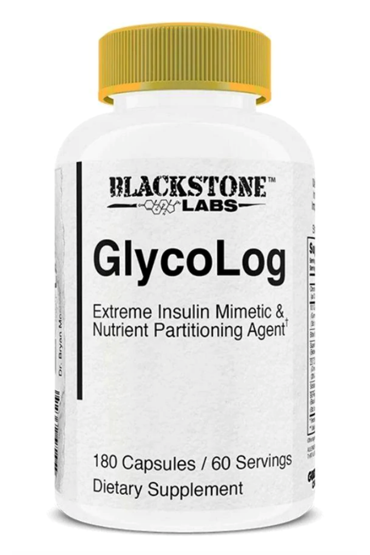 Blackstone Labs GlycoLog  İn.sülin Mimetik 180 Capsules. USA.52.