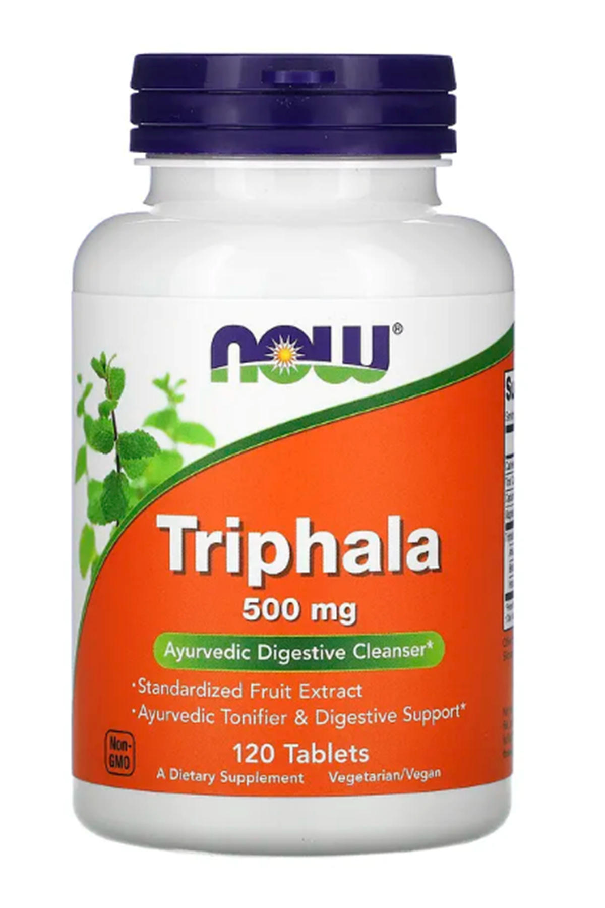 NOW Foods Triphala 500 mg, 120 Tablet.Abd Menşei39.