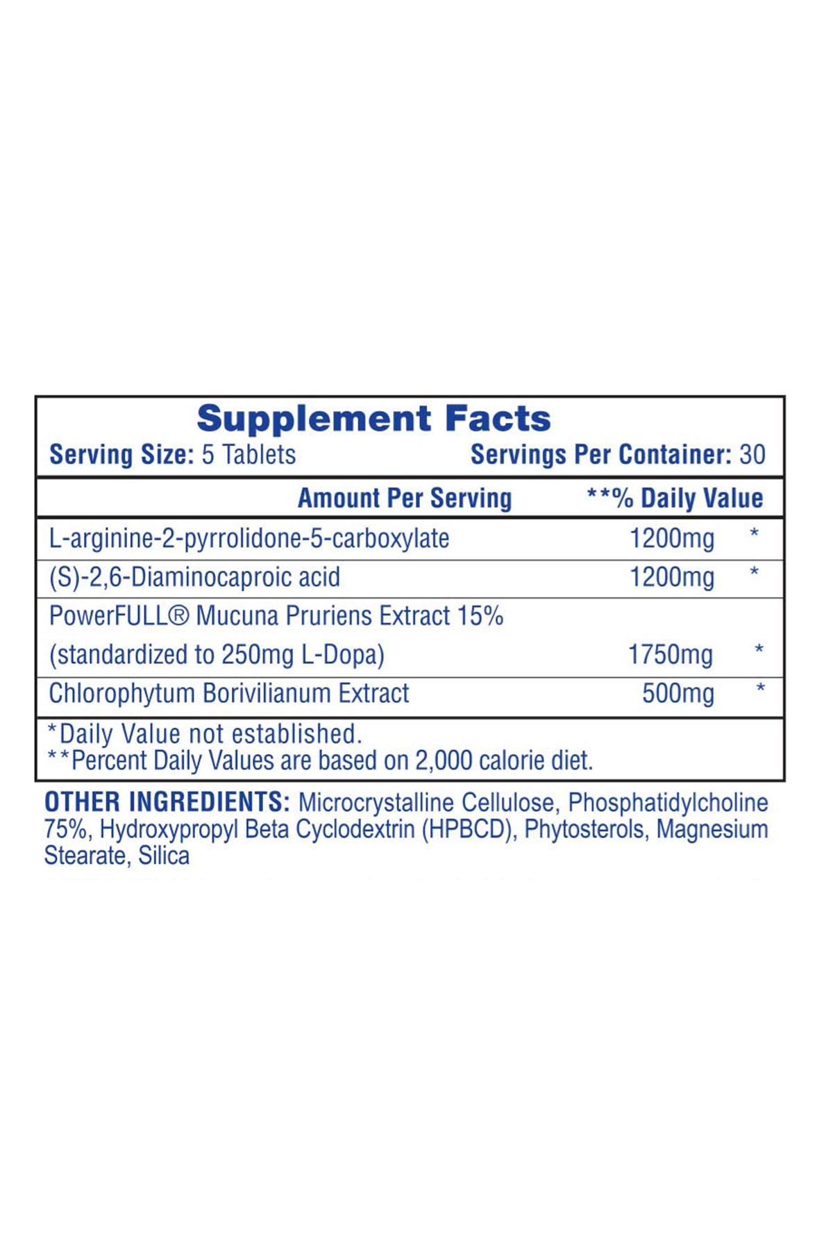Hi-Tech Pharmaceuticals Protropin 150 Tablets.58.