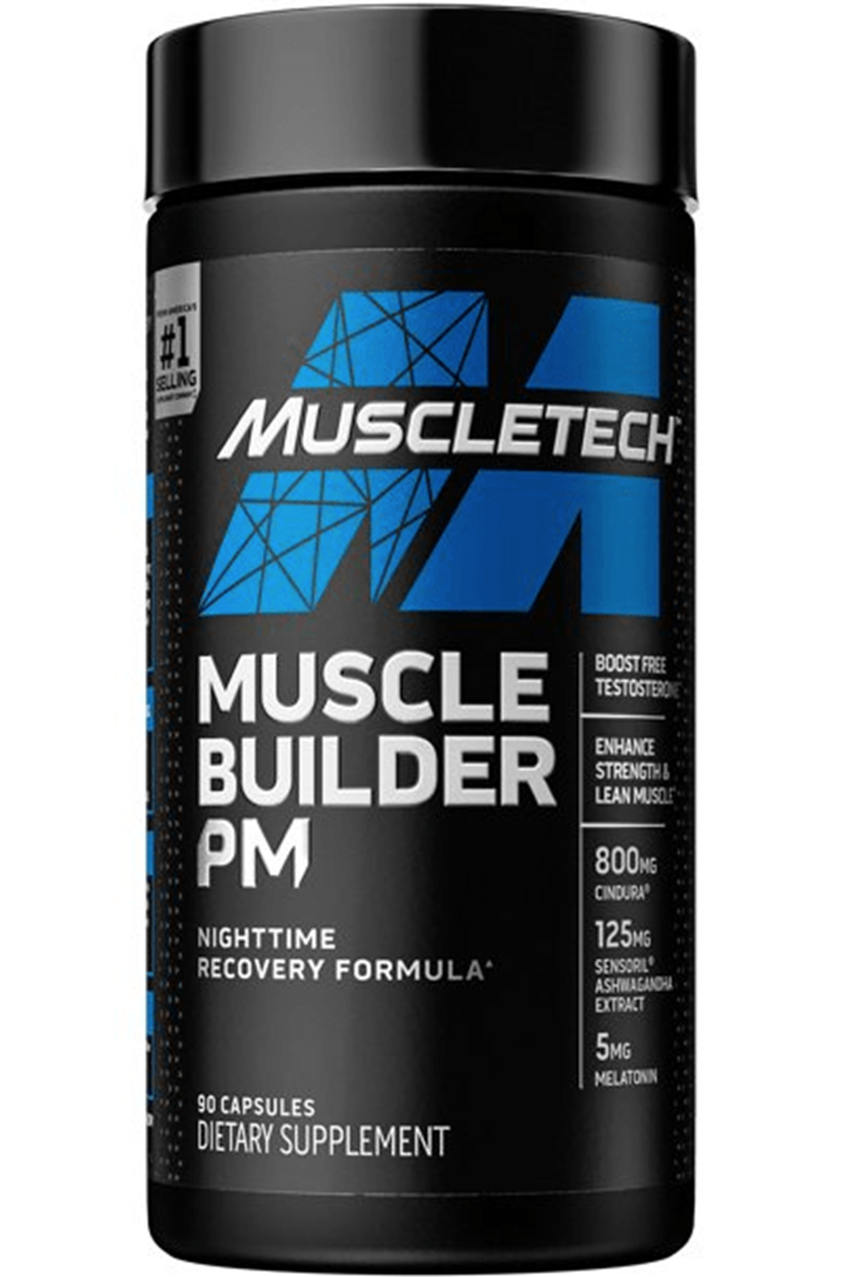 MuscleTech Performance Series Muscle Builder PM, 90 Capsul.USA MENŞEİ.41.