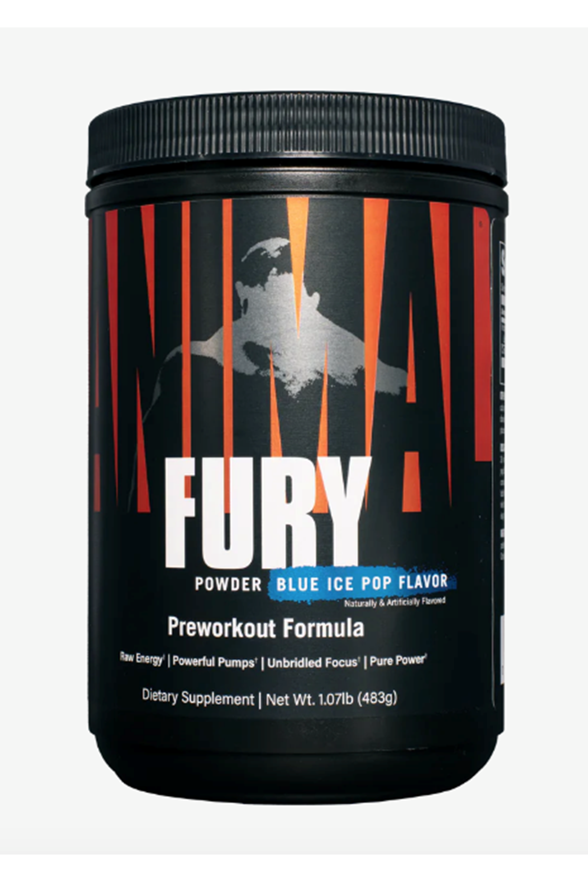 Animal Fury BCAA+Citrulin Malate+Beta Alanin Powerful Pre-Workout Formul 30 SERVİS.Usa Version.65.