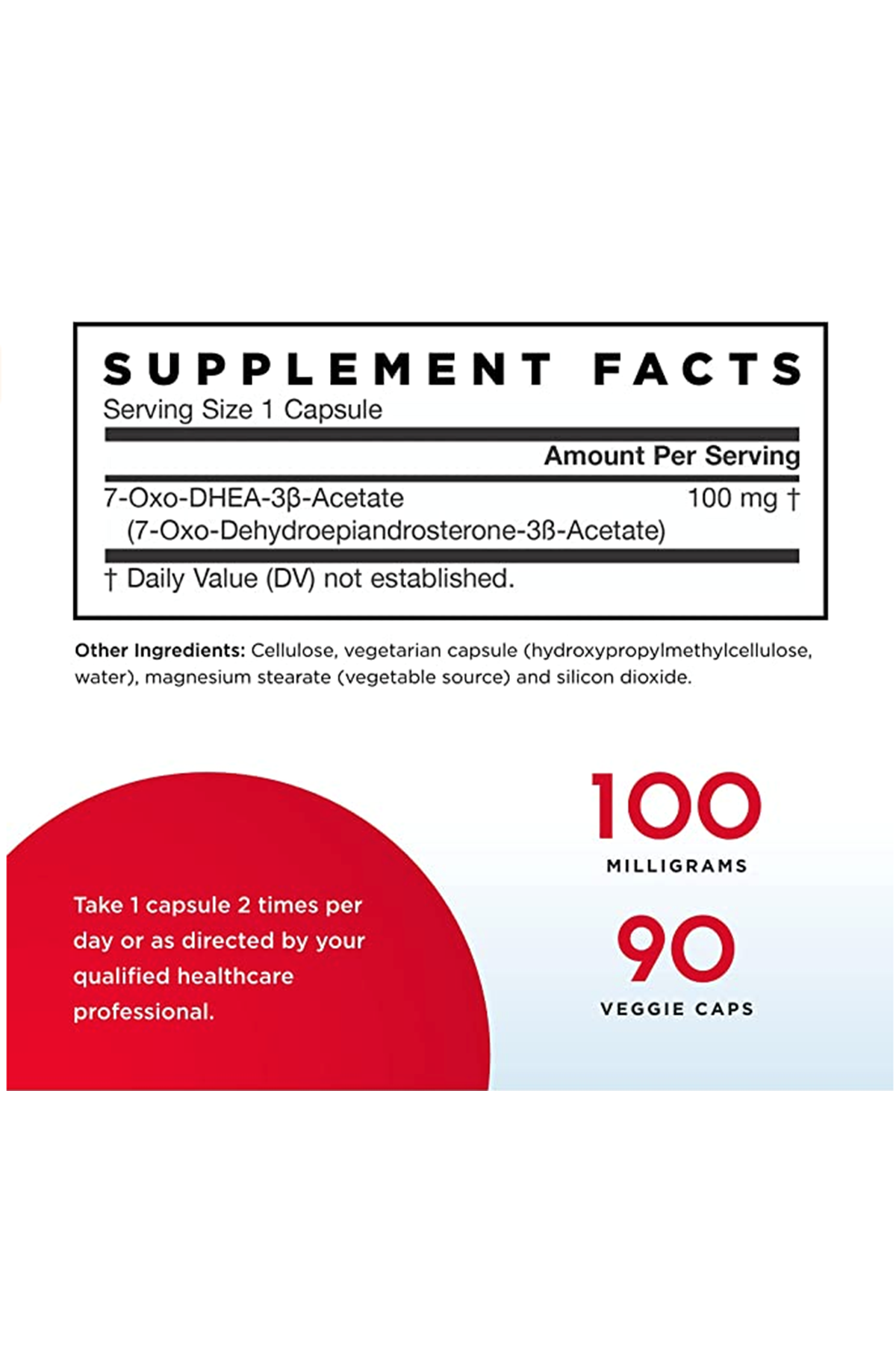 Jarrow Formulas 7-Keto D.H.E.A 100 mg 90 Veggie Capsul.(Ösg Özel Sporcu Gıdaları)