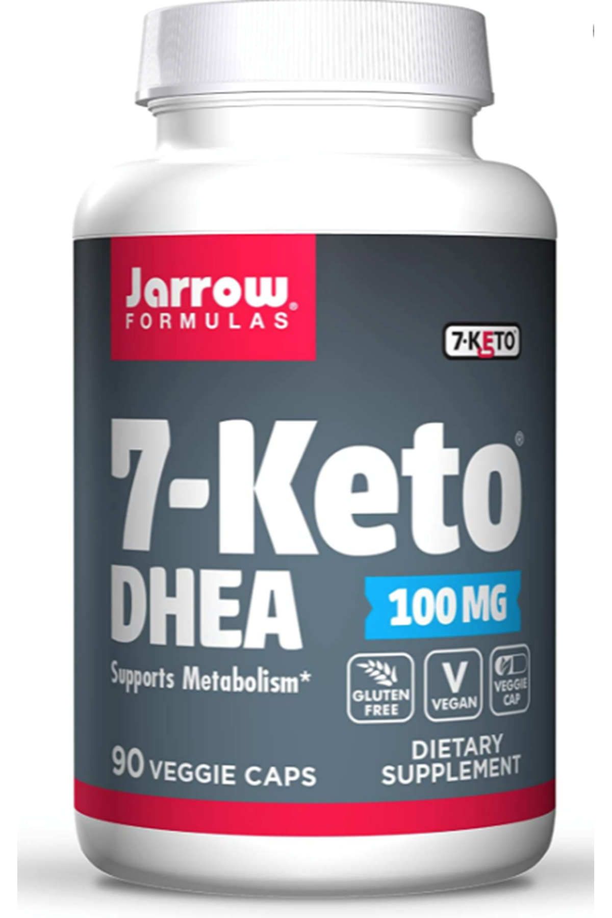 Jarrow Formulas 7-Keto D.H.E.A 100 mg 90 Veggie Capsul.(Ösg Özel Sporcu Gıdaları)
