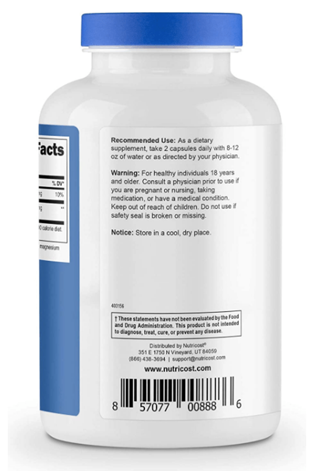 Nutricost HMB  1000mg 240 Capsul.42.