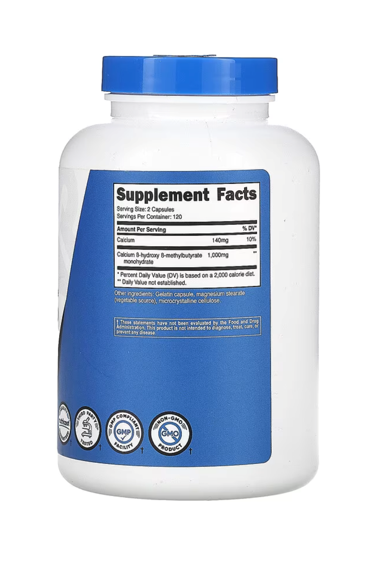 Nutricost HMB  1000mg 240 Capsul.42.