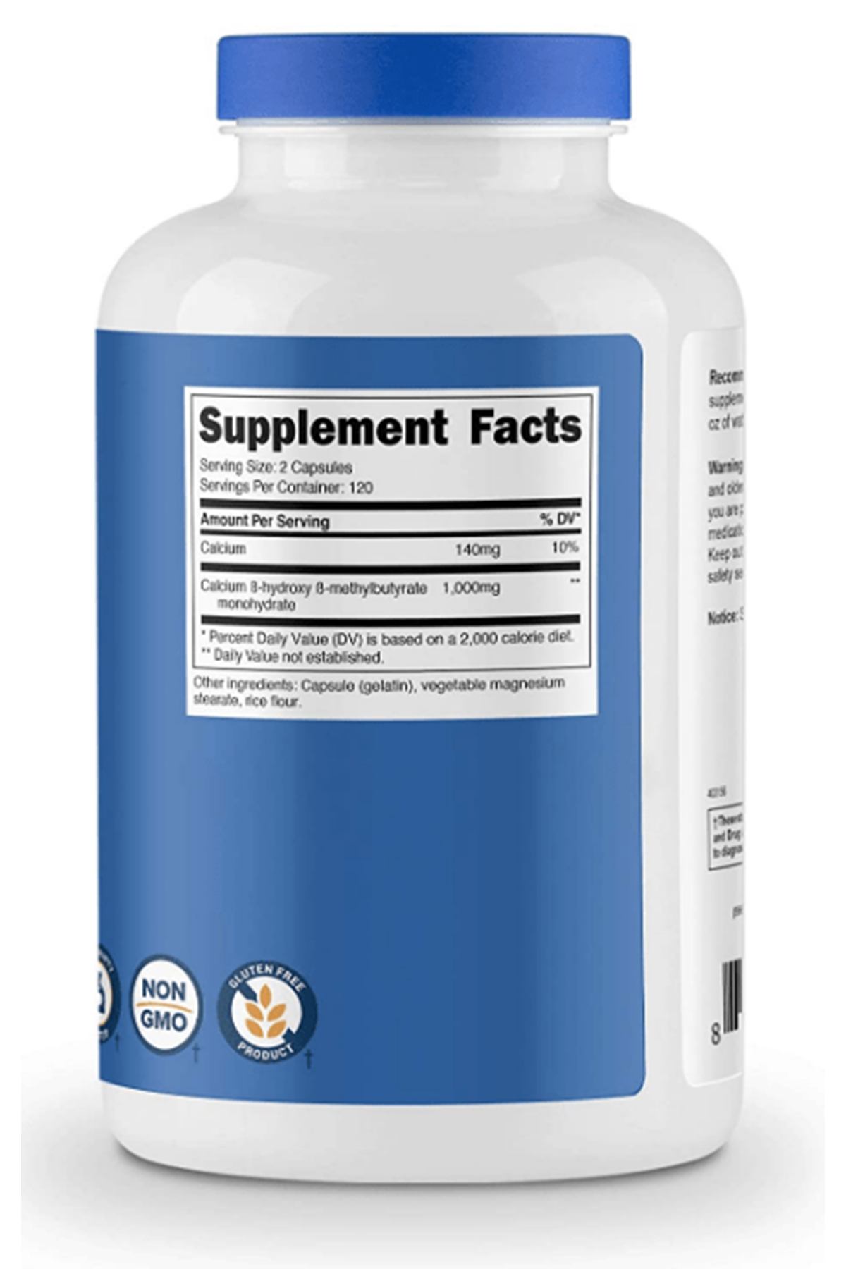 Nutricost HMB  1000mg 240 Capsul.42.