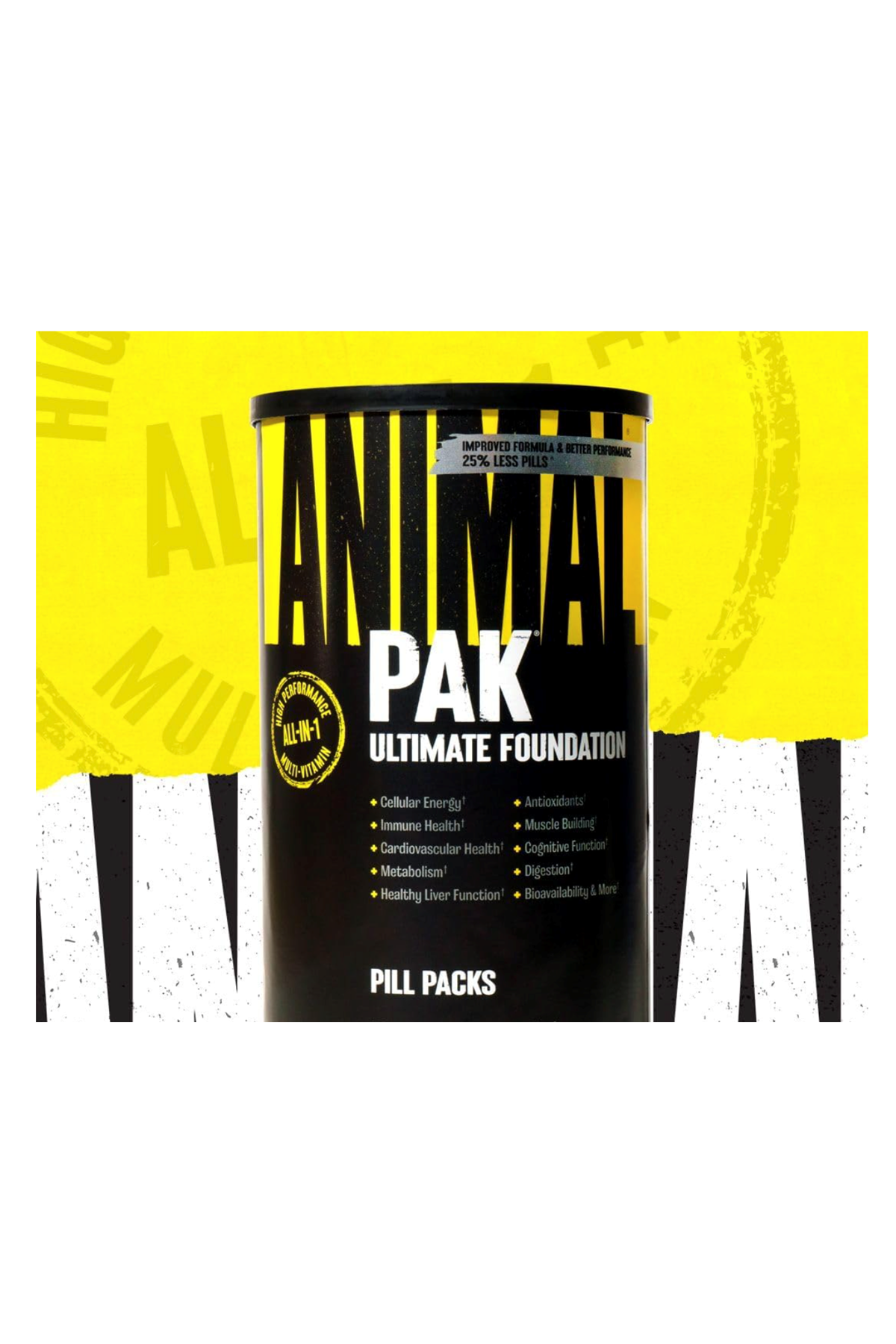 Animal Pak NEW SERİES The Ultimate Foundatıon Pack, 30 Packs. ABD MENŞEİ. Avrupa Değil.62.