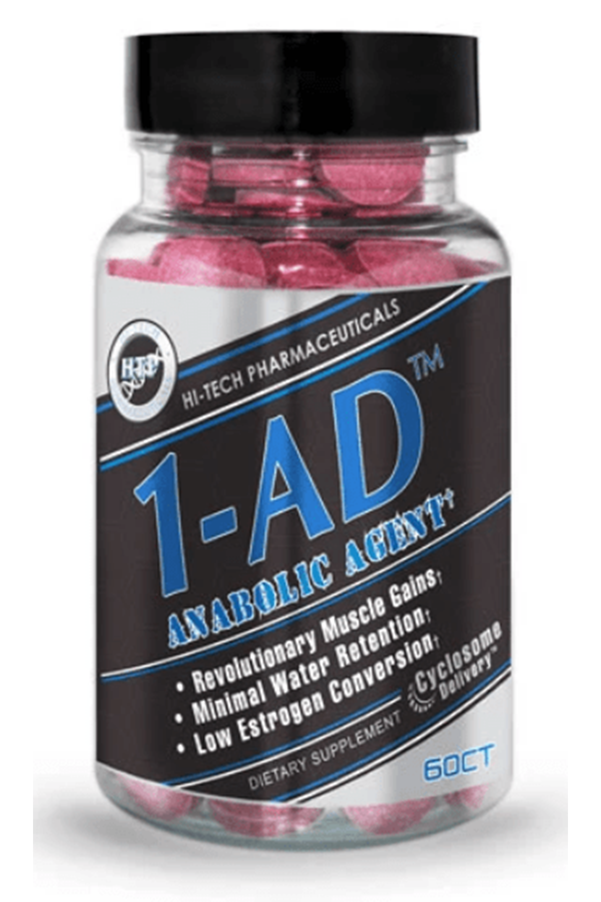 Hi-Tech Pharmaceuticals 1-AD 60 Tablet ANABOLIC AGENT Prohormon.56.