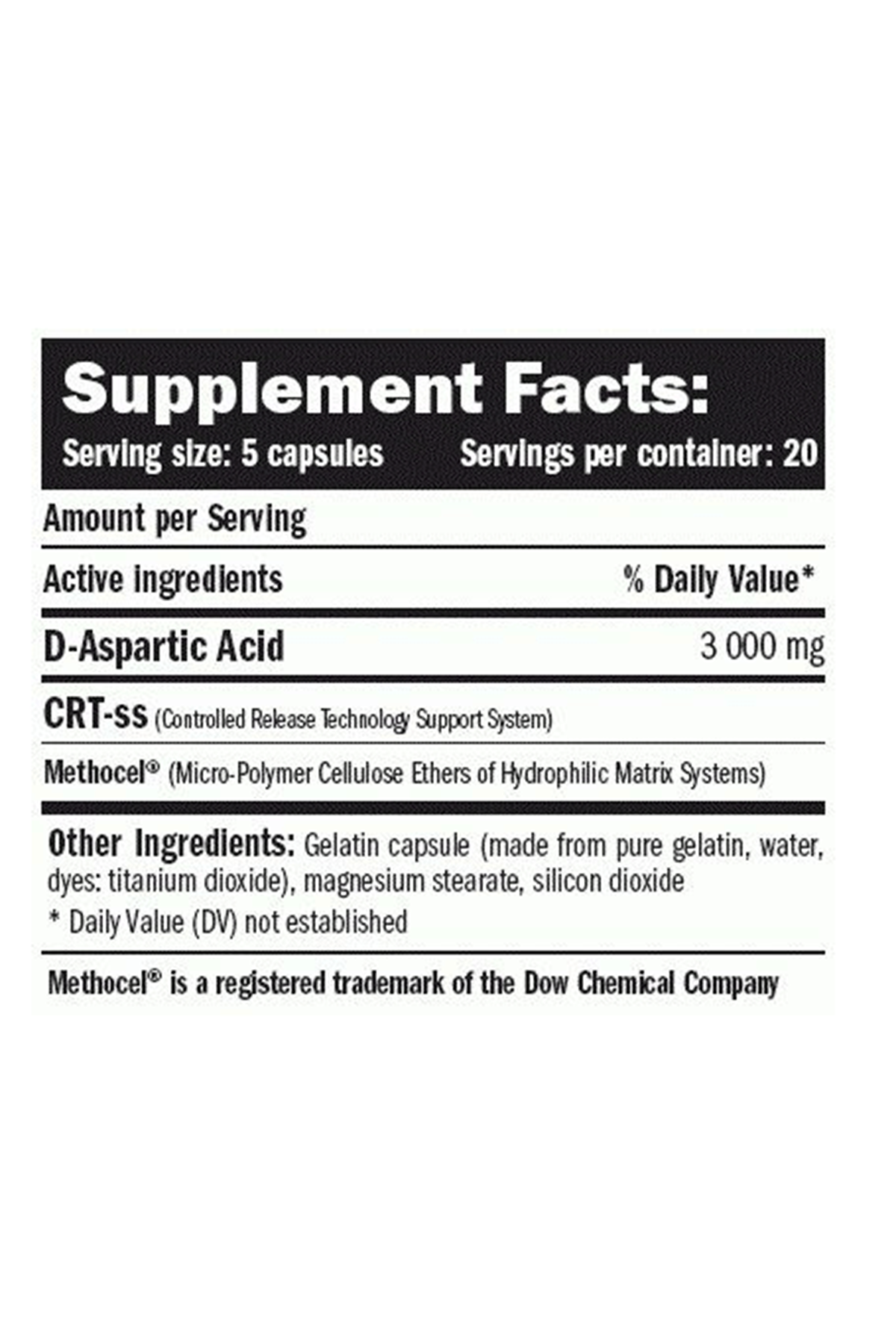 AMİX Explosion D-AA DAA 100 Capsul Pure D-Aspartic Acid LH. United Kingdom.Orıjınal Version.36.