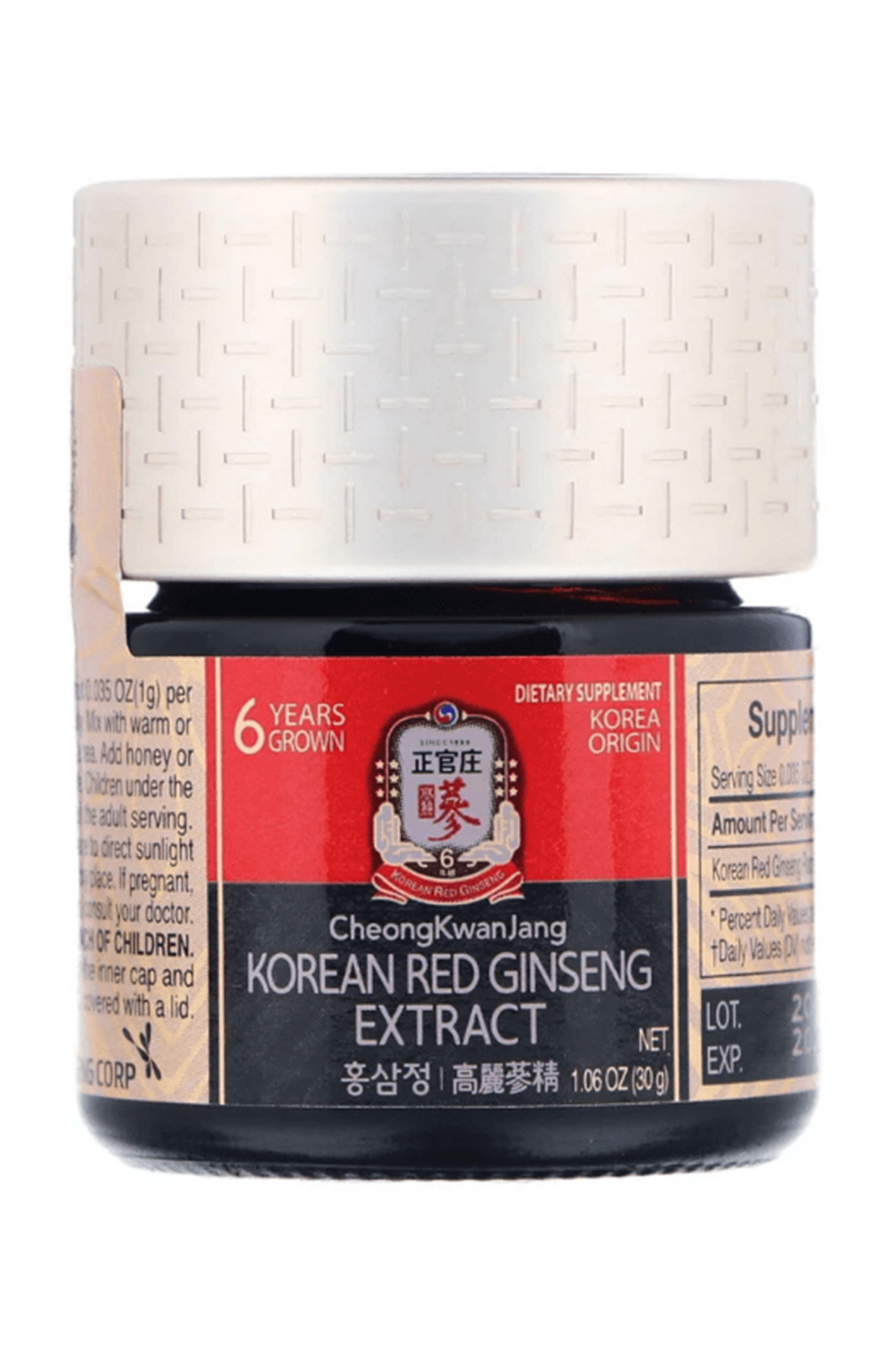 Cheong Kwan Jang, Korean Red Ginseng Extract, 1.06 oz (30 g) .USA İhörb Best Seller.53.