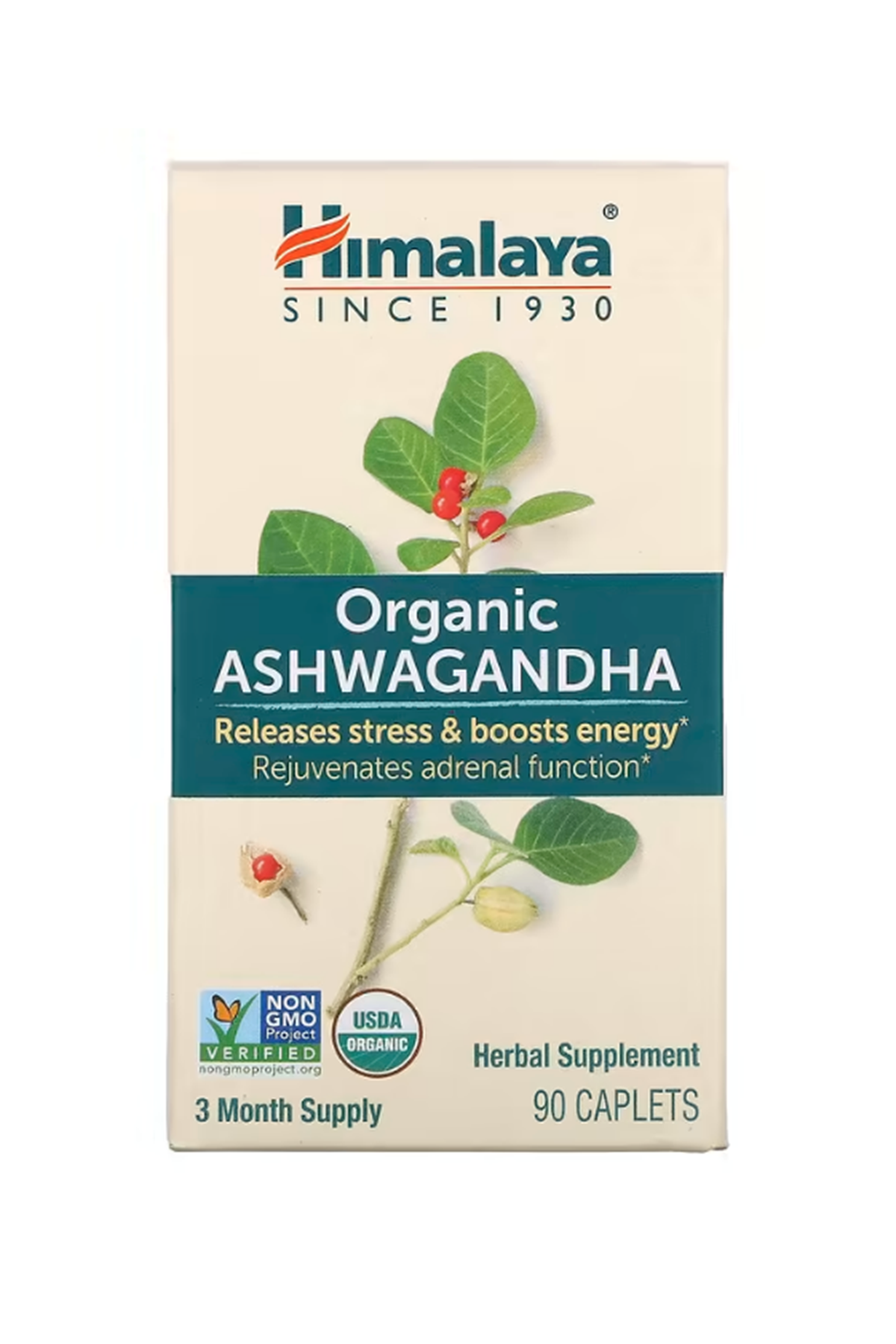 Himalaya Organic Ashvaganda Stress   Energy 670MG 90 Tablet. ABD MENŞEİ 56.