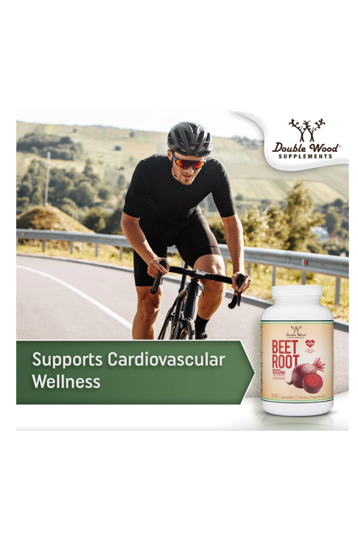 Double Wood Beet Root 1000mg 210 Capsul.Usa Menşei.38.