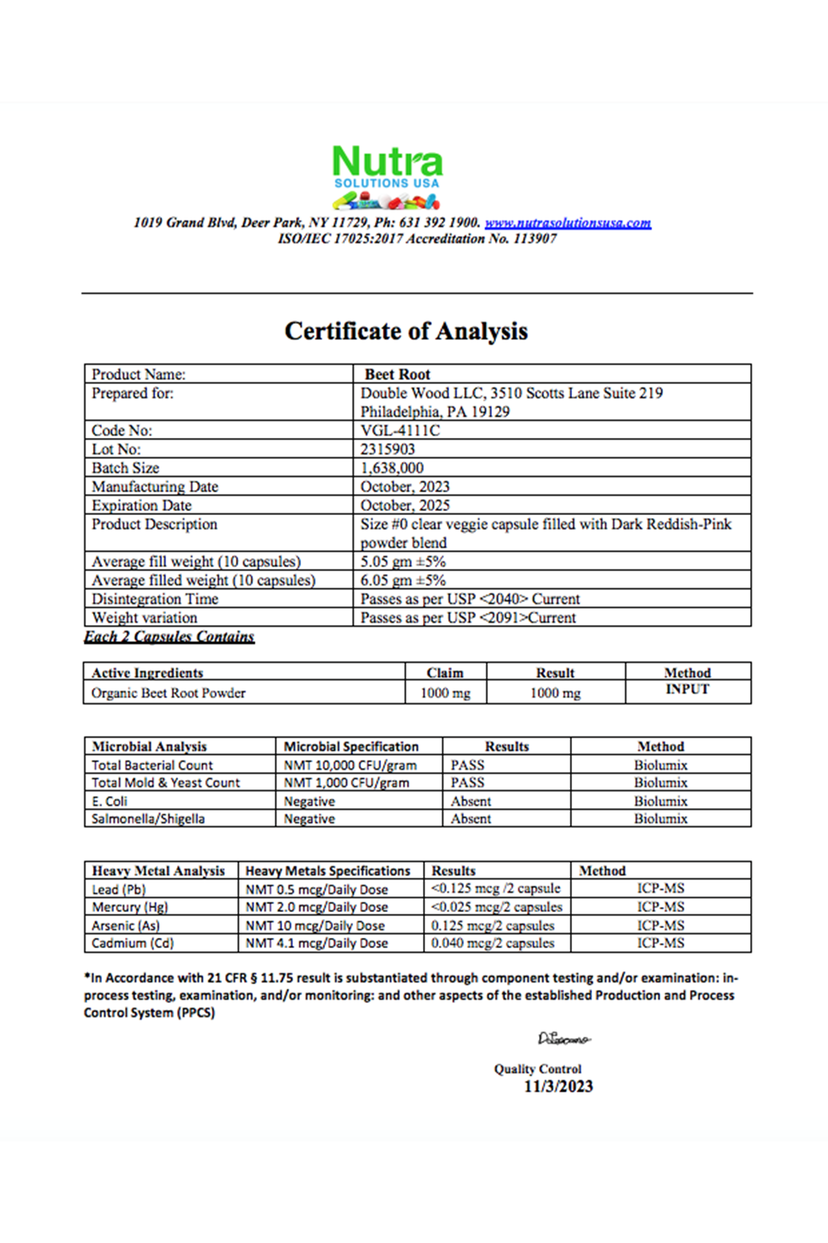 Double Wood Beet Root 1000mg 210 Capsul.Usa Menşei.38.