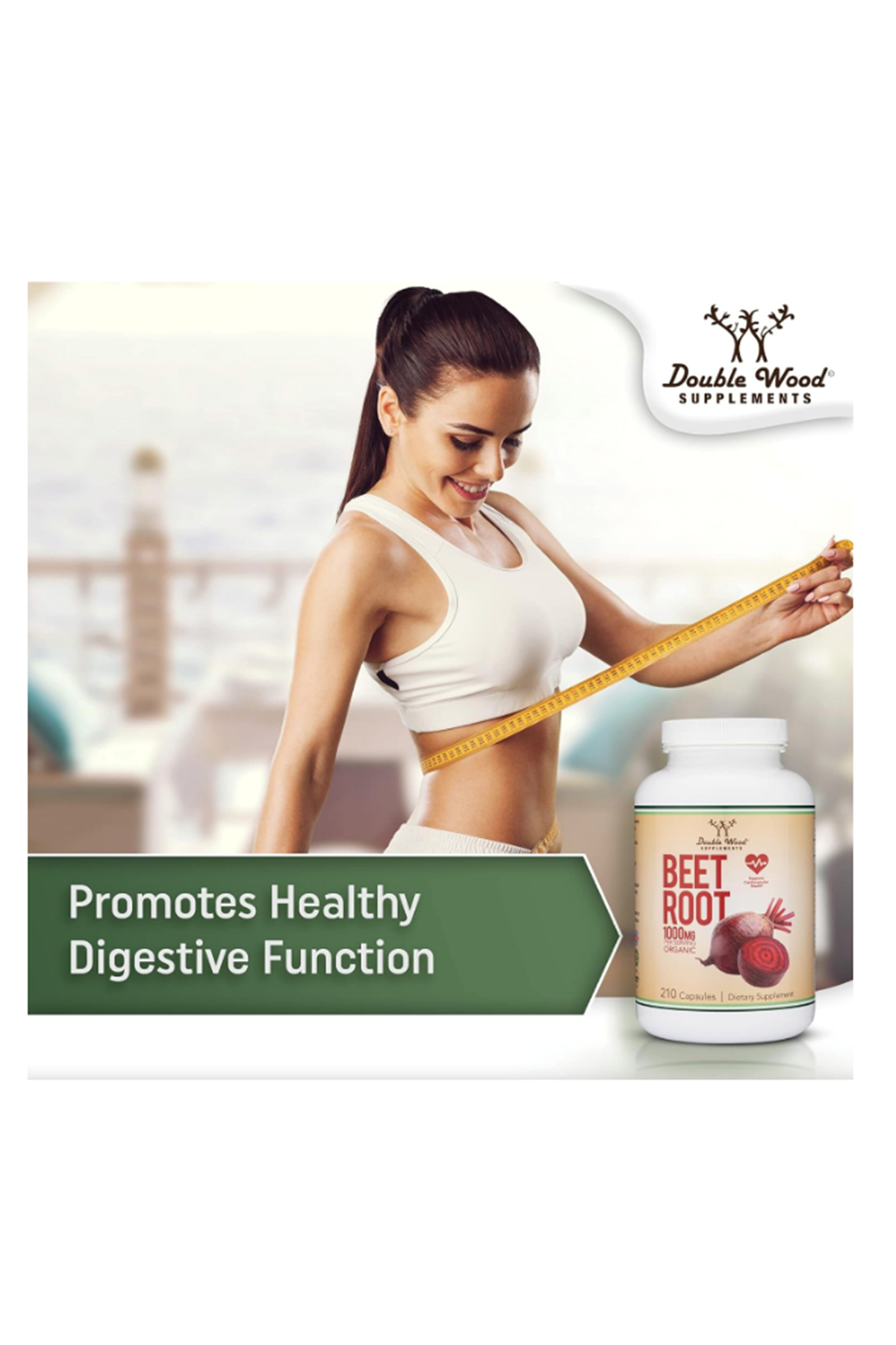 Double Wood Beet Root 1000mg 210 Capsul.Usa Menşei.38.