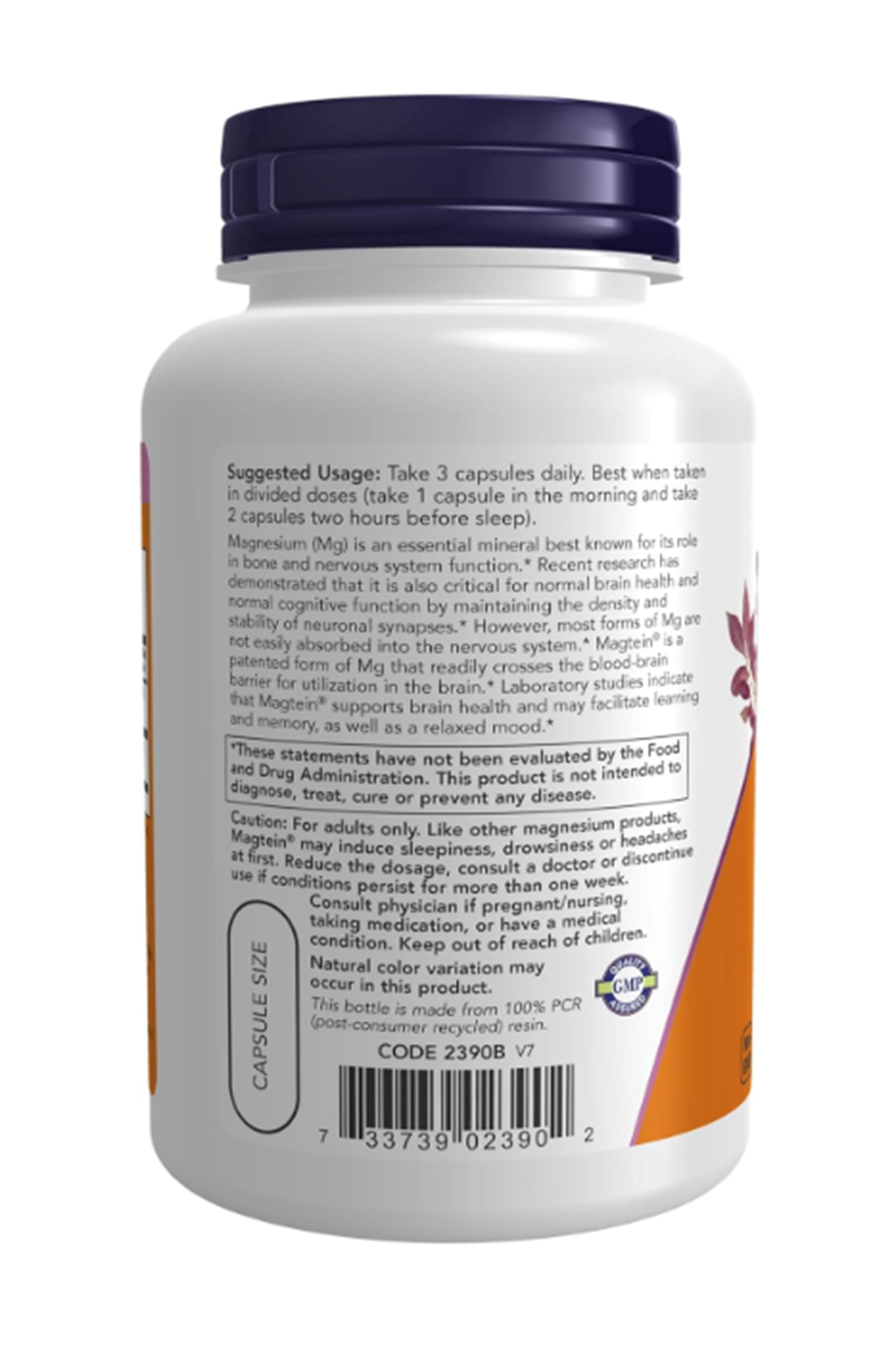 NOW  (Özelsporcugıdaların'dan !!)  Magtein Magnezyum L-Threonate 90 Veg Capsul USA Menşei.64.