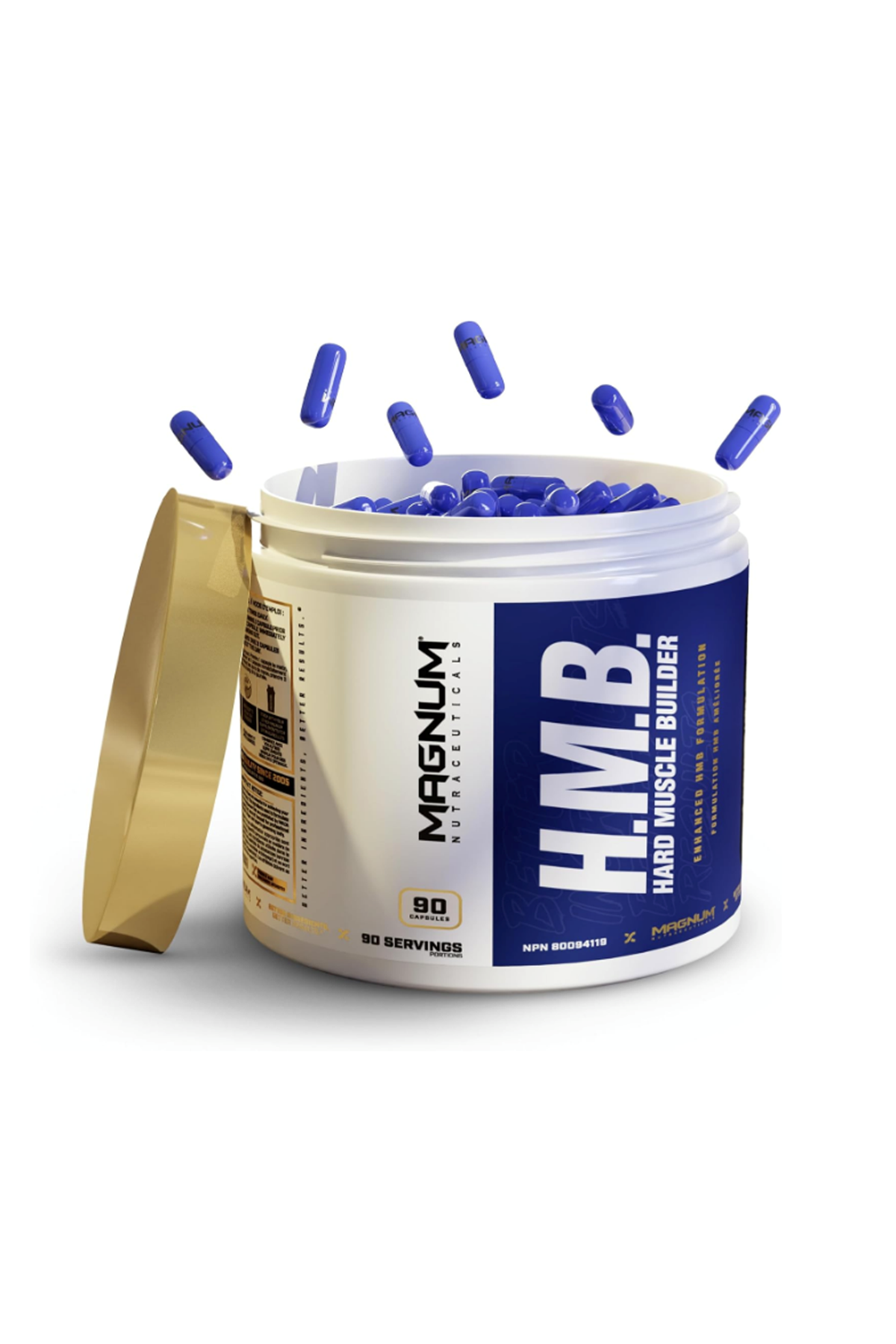 Magnum Nutraceuticals Hard Muscle Builder HMB+KSM-66  90 Capsul. Usa Version.43.