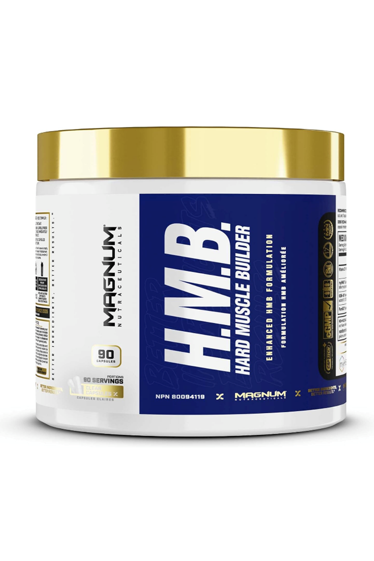 Magnum Nutraceuticals Hard Muscle Builder HMB+KSM-66  90 Capsul. Usa Version.43.