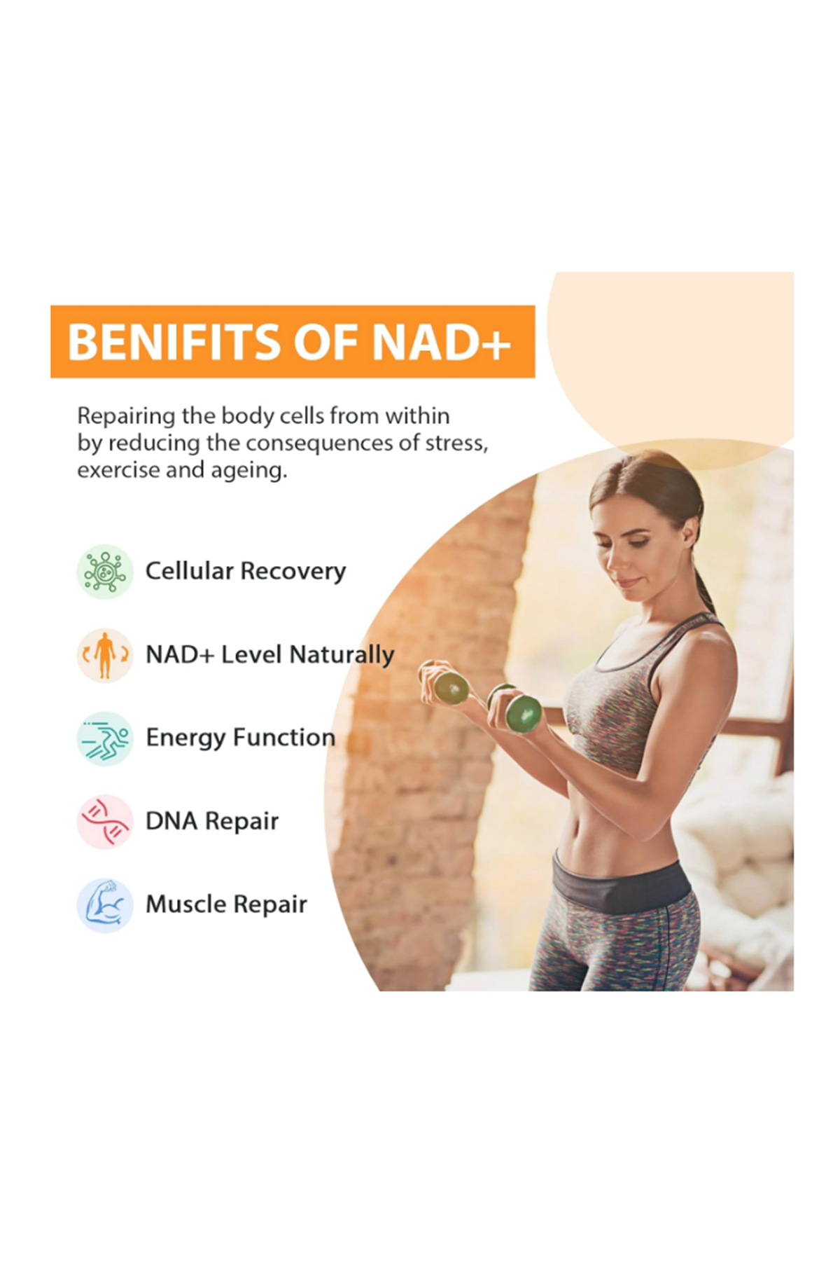 Orgabay Lıposomal N.A.D+ 500mg, High Absorption,TMG 250mg,Than Nicotinamide Riboside,60 Softgels.47.