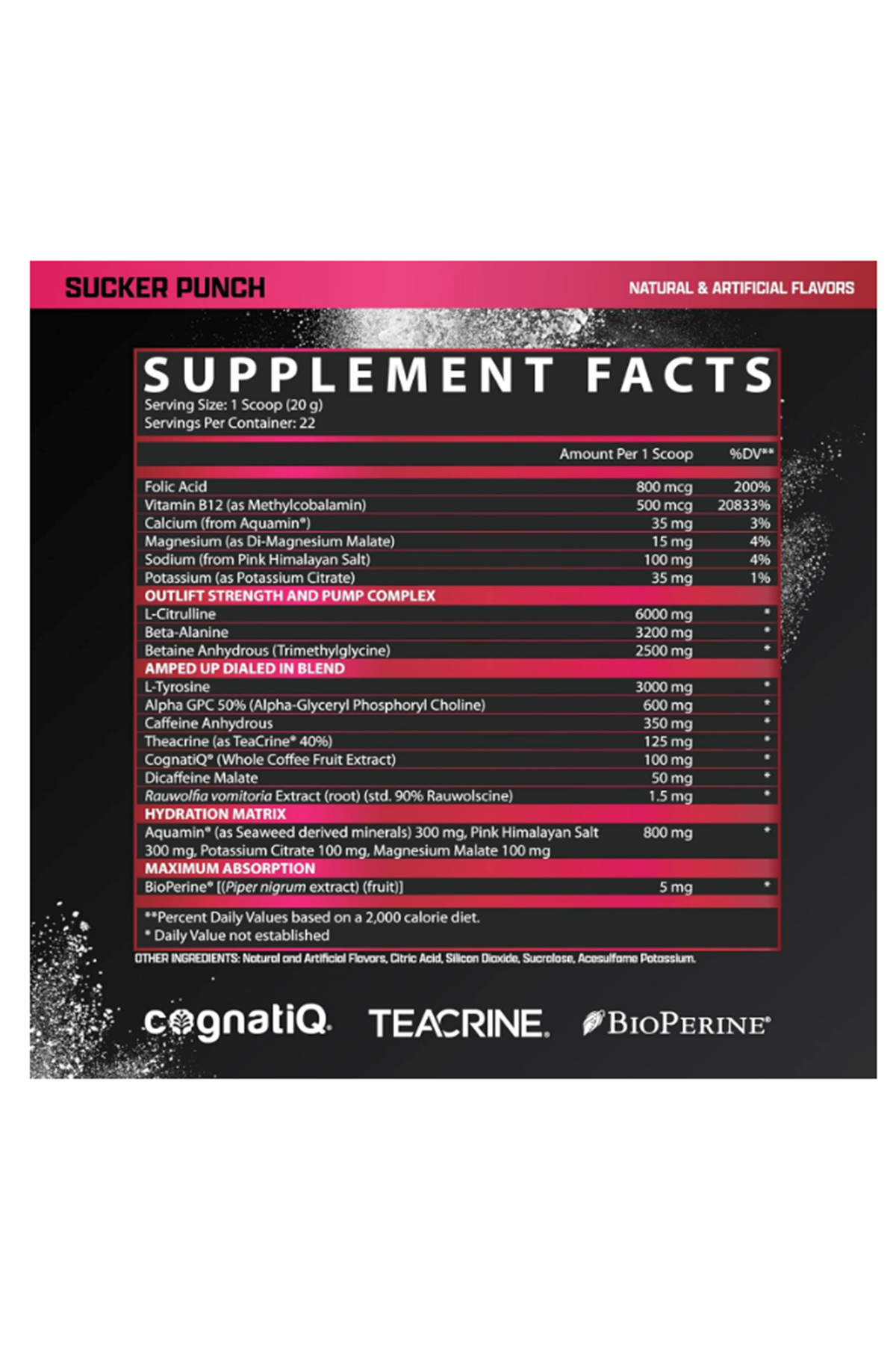 Nutrex OUTLIFT Amped Max Dosed STIM Pre Workout 440gr. Usa Version. Avrupa Değildir!! 44.