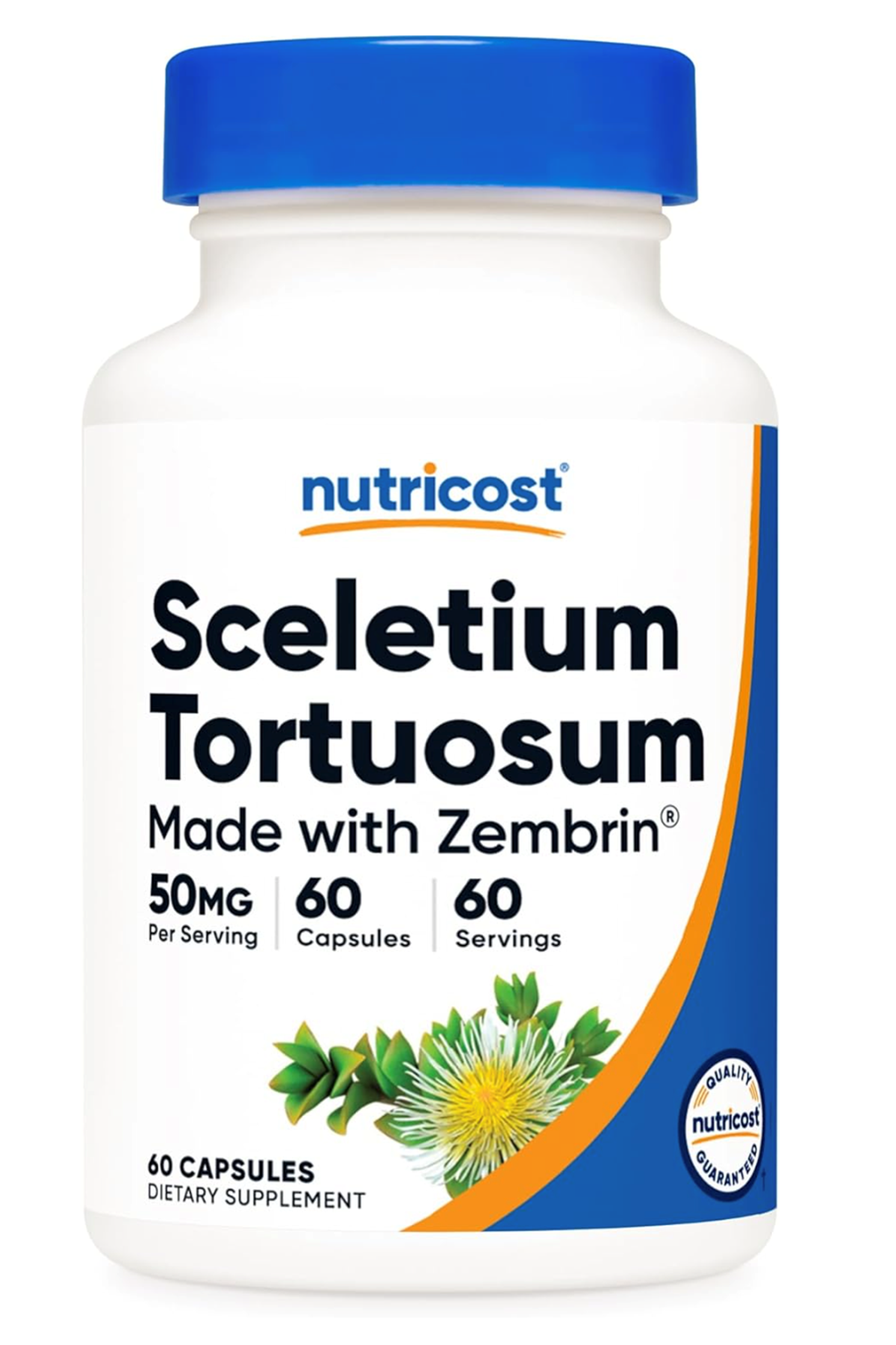 Nutricost Sceletium Zembrin Calm-Z with Zembrin 50mg 60 Capsul ,USA MENŞEİ.50.