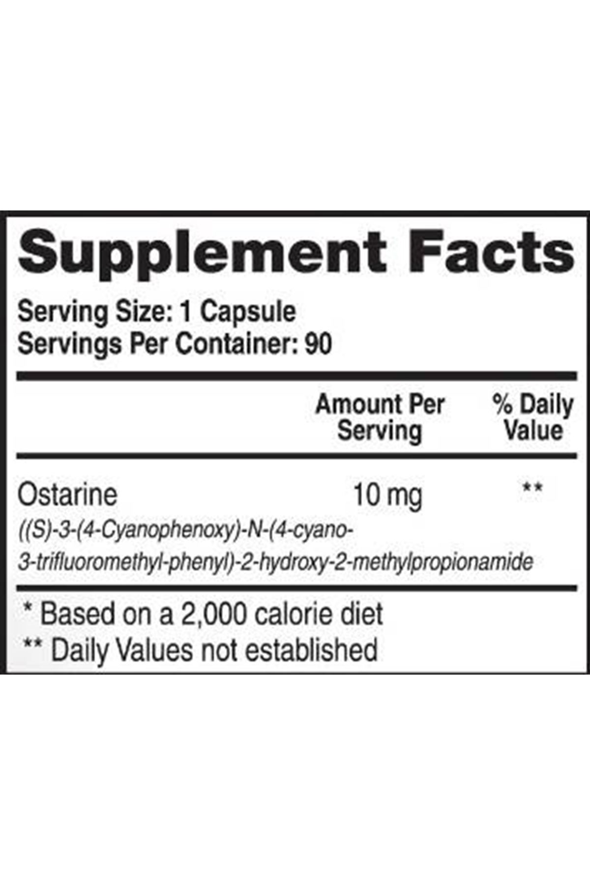 MASS Genetıcs Ostarıne MK-28/66 10mg  90 Capsul (EXP:01/2026). Usa Menşei. 43.