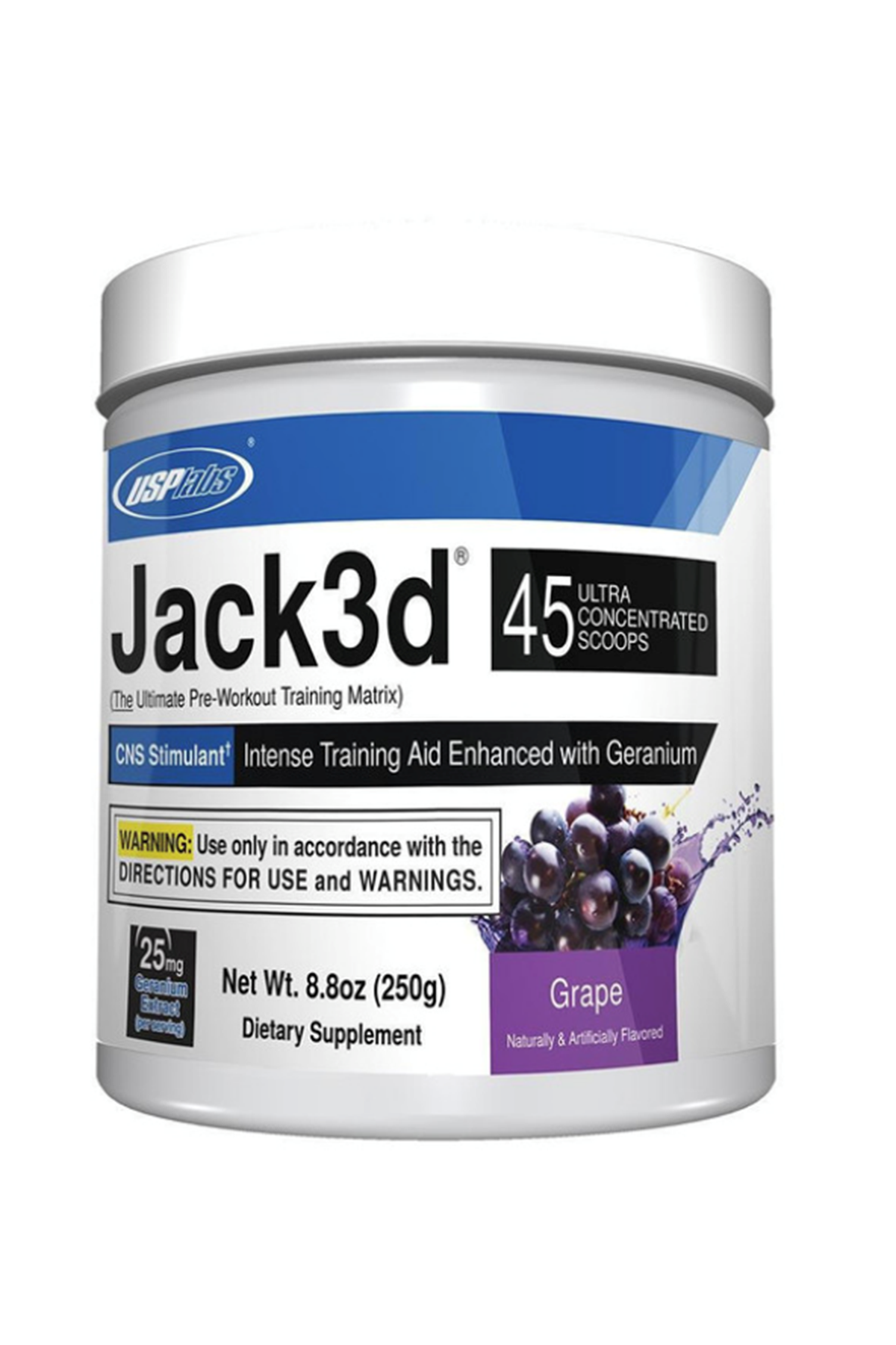 UspLaps (Ösg Özel Sporcu Gıdaları) JACK 3D DMHA + DMA PRE WORKOUT 250gr 45 Sevis. USA Versiondur.Avrupa Version Değildir.44.