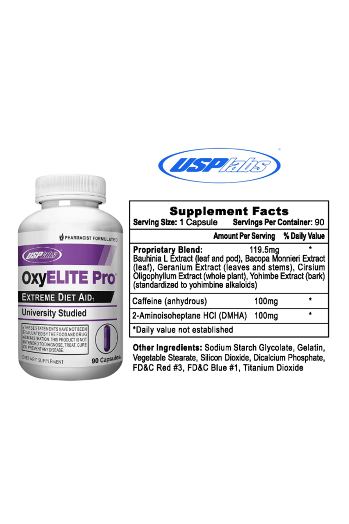 USPlabs OxyElite Pro  90 Capsul. Usa Menşei.Abd Menşei 45.