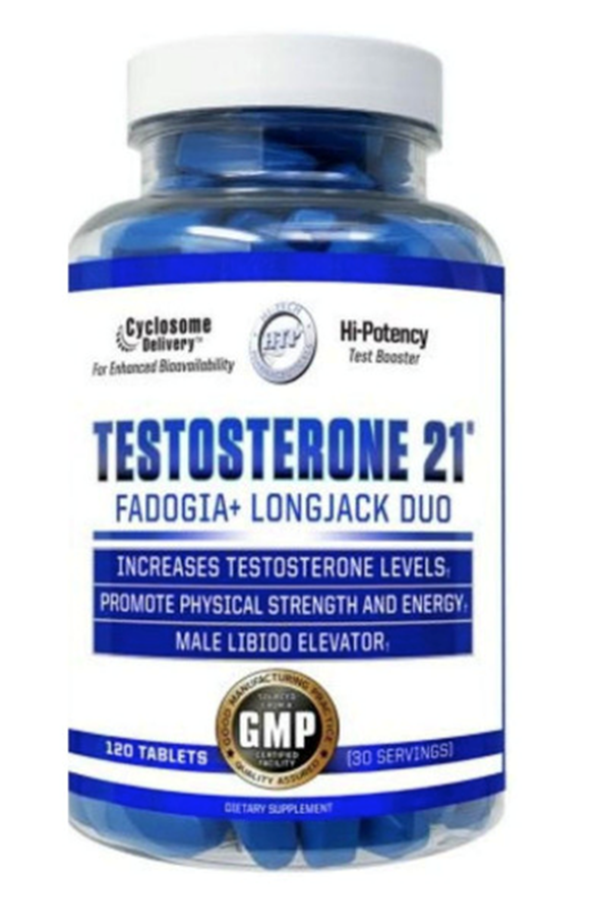 Hi-Tech Pharmaceuticals Testosterone-21  120 Tablet.Usa Menşei.45.