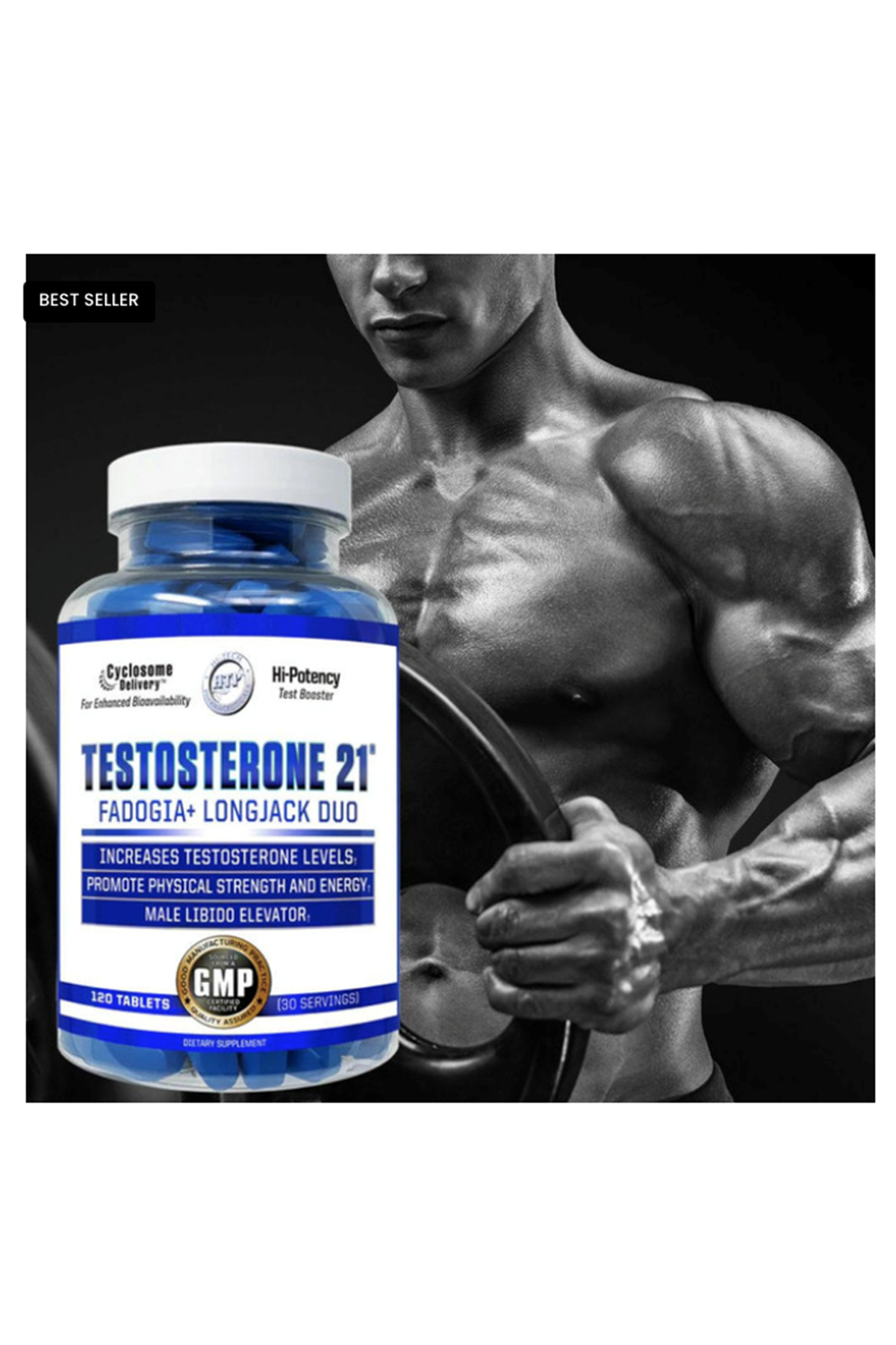 Hi-Tech Pharmaceuticals Testosterone-21  120 Tablet.Usa Menşei.45.