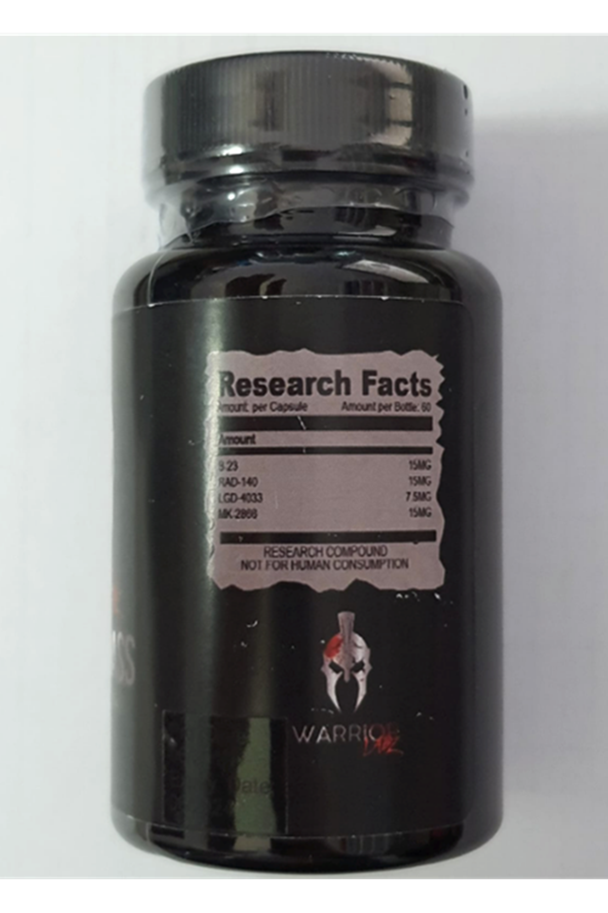 Warrıor Labz PURE MASS 60 Capsul Combo 4 Esterli İçerik . MADE IN USA.68.