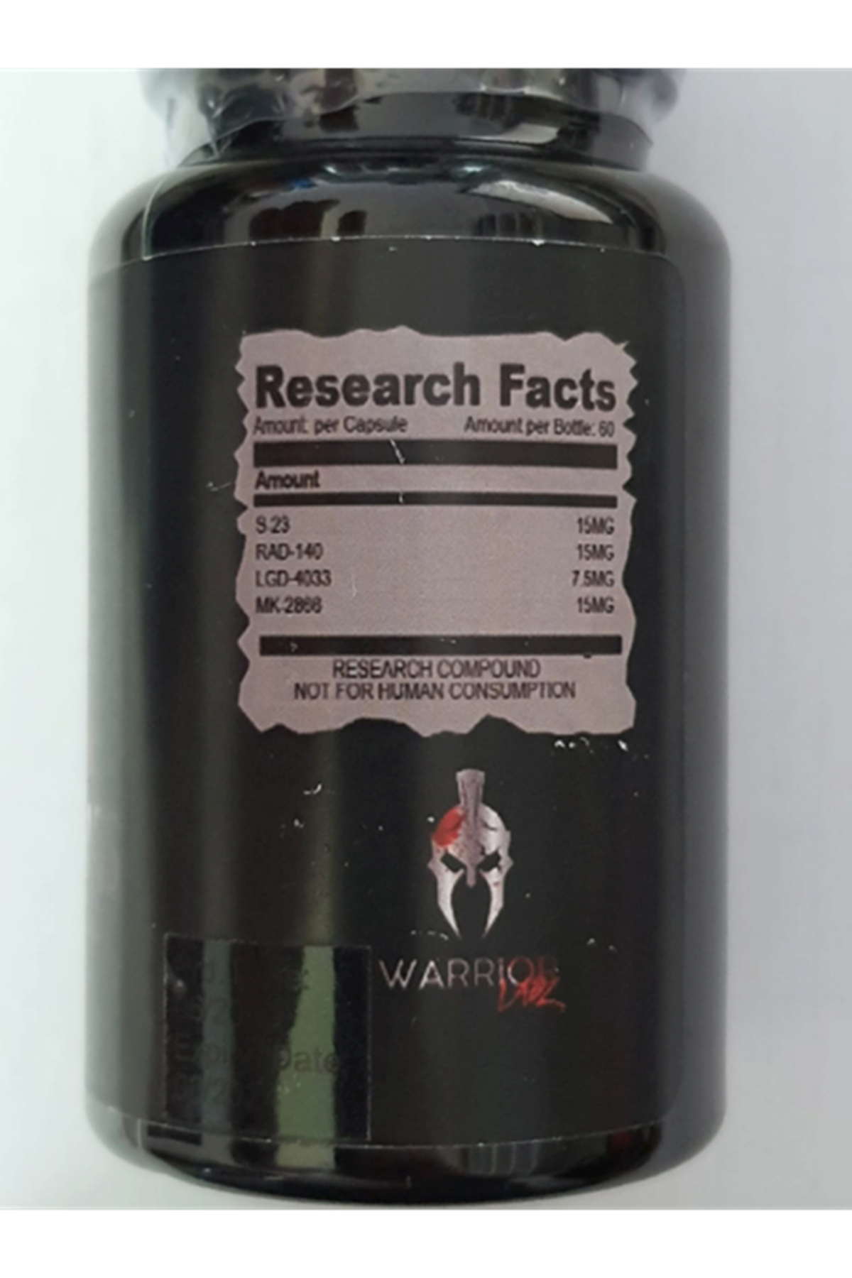 Warrıor Labz PURE MASS 60 Capsul Combo 4 Esterli İçerik . MADE IN USA.68.