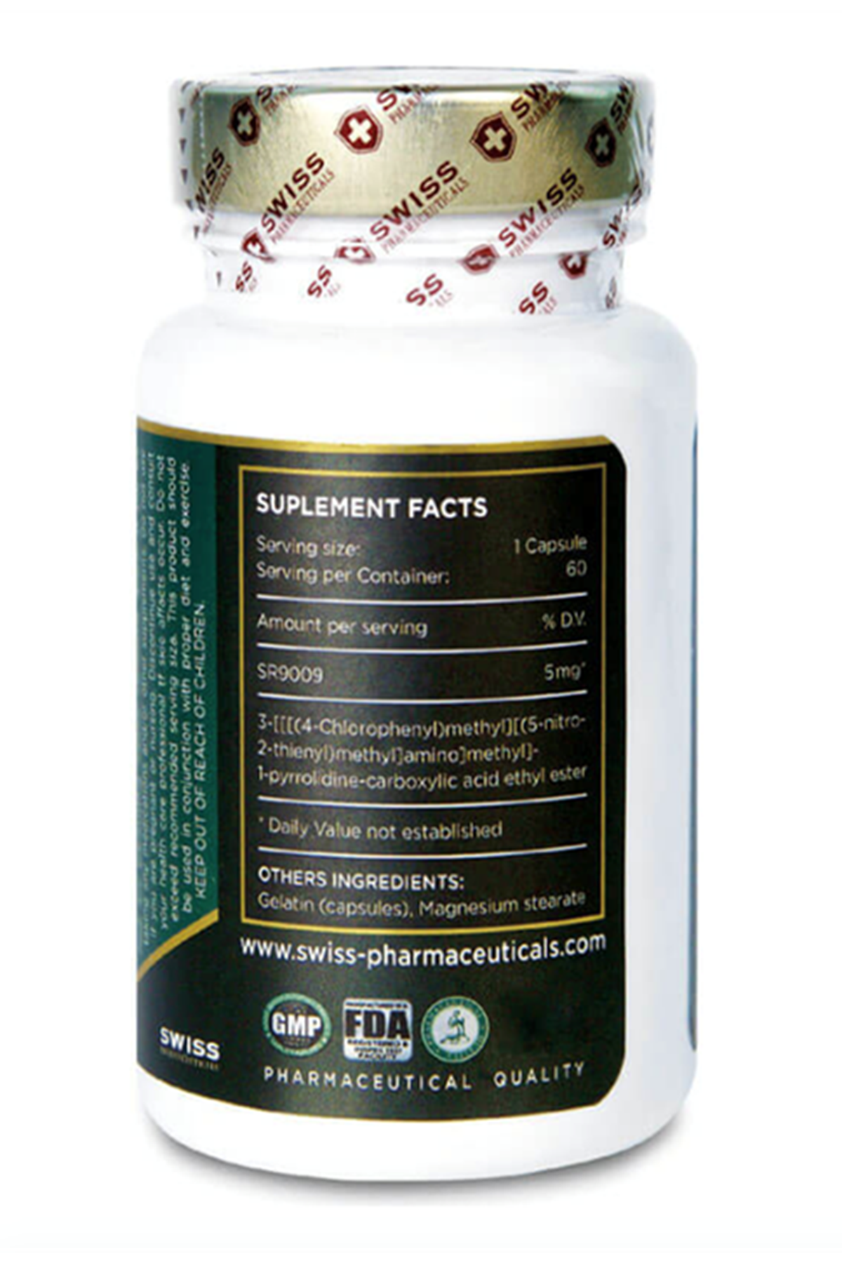 Swiss Pharmaceuticals STENABOLIC SR-9009 . 5 mg 60 capsul.48.