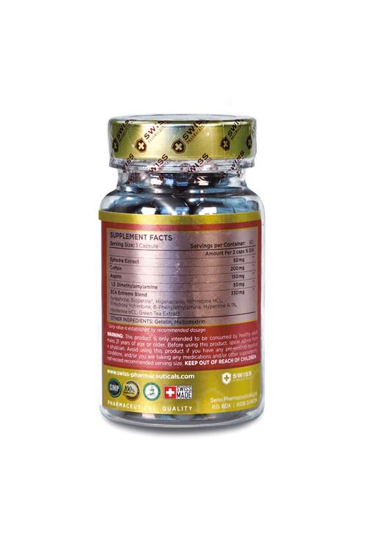 Swiss Pharmaceuticals  ECA EXTREME .60 Capsul.46.