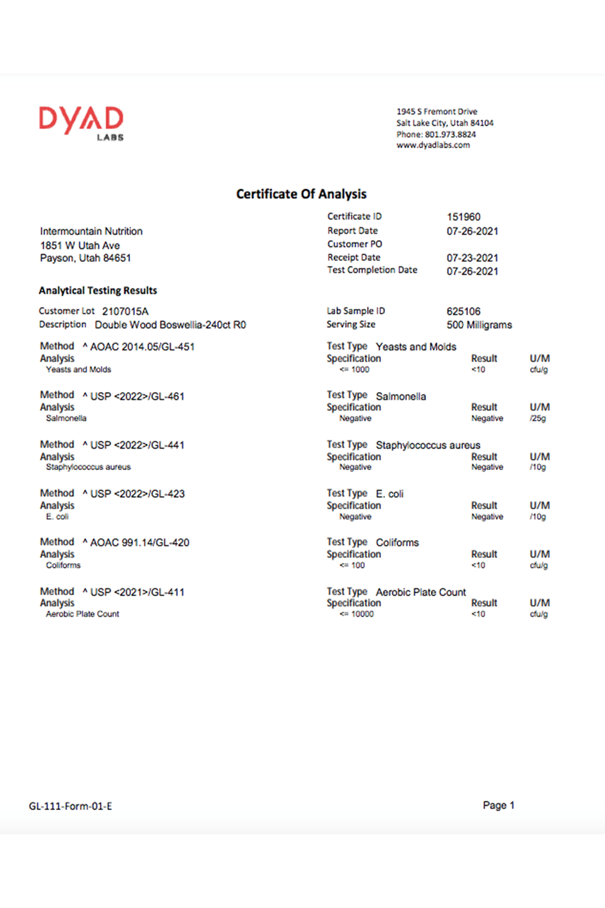 Double Wood Boswellia Extract 240 Capsul..Abd Menşei.38.