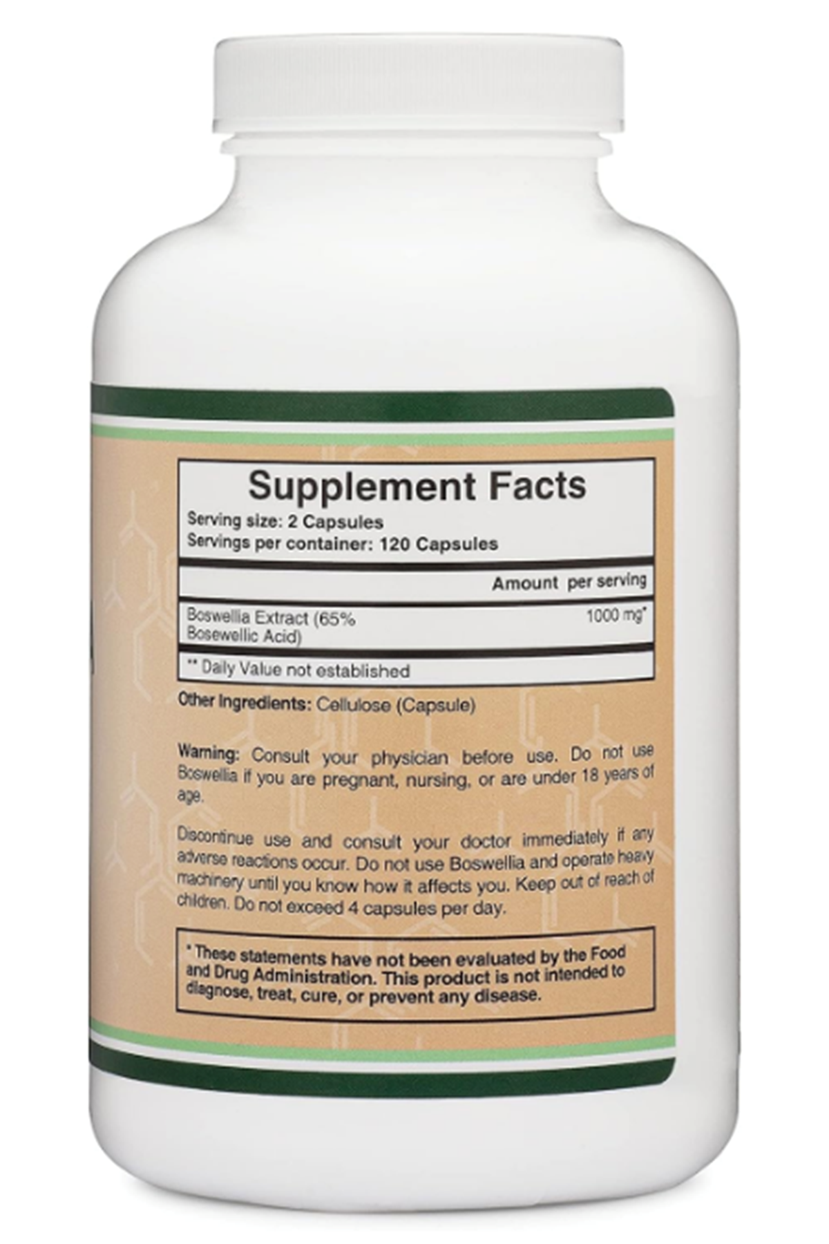 Double Wood Boswellia Extract 240 Capsul..Abd Menşei.38.