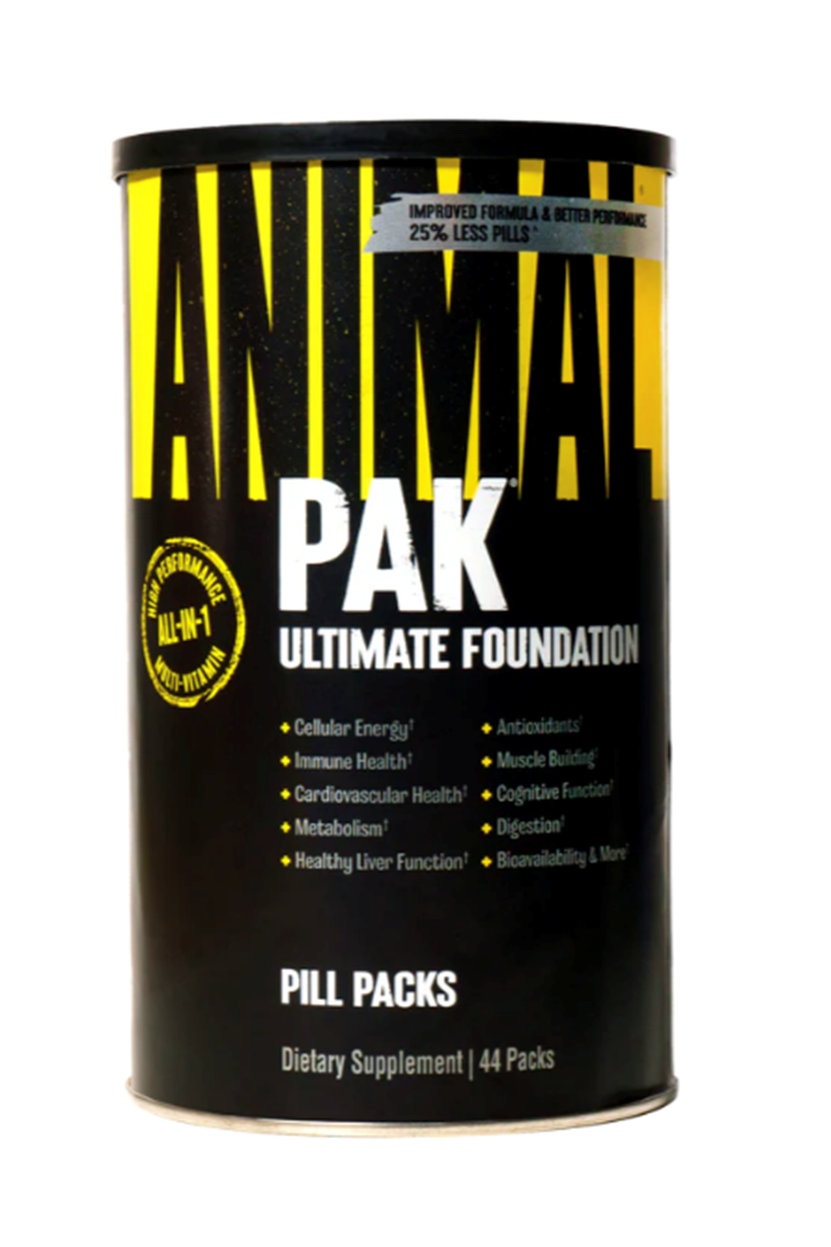 Animal Pak Ultimate Foundatıon, 44 Packs. Abd Version. Avrupa Değil. 70.