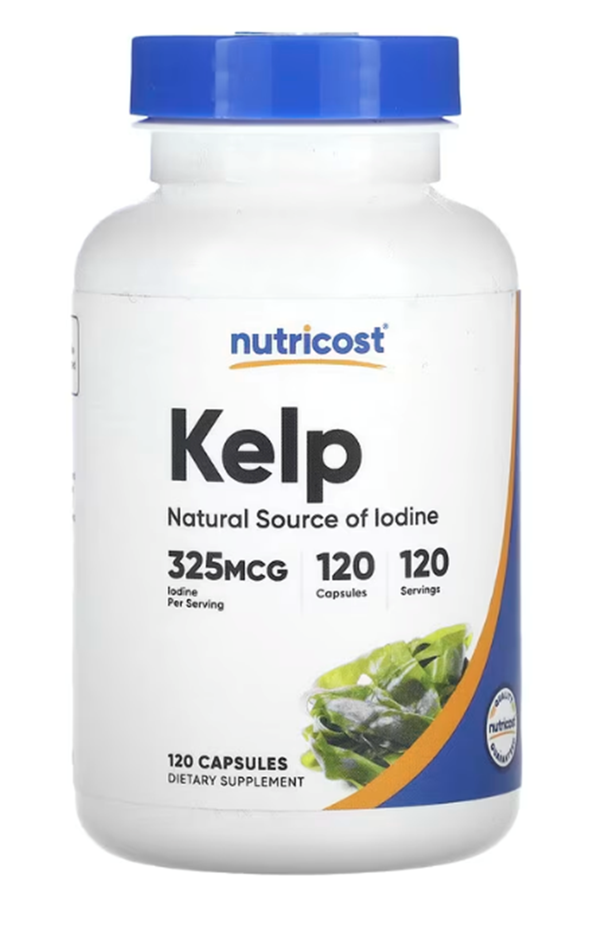 Nutricost Kelp  325mcg (Özelsporcugıdaların'dan !!) Natural Source of Iodine 120 Capsul.37.