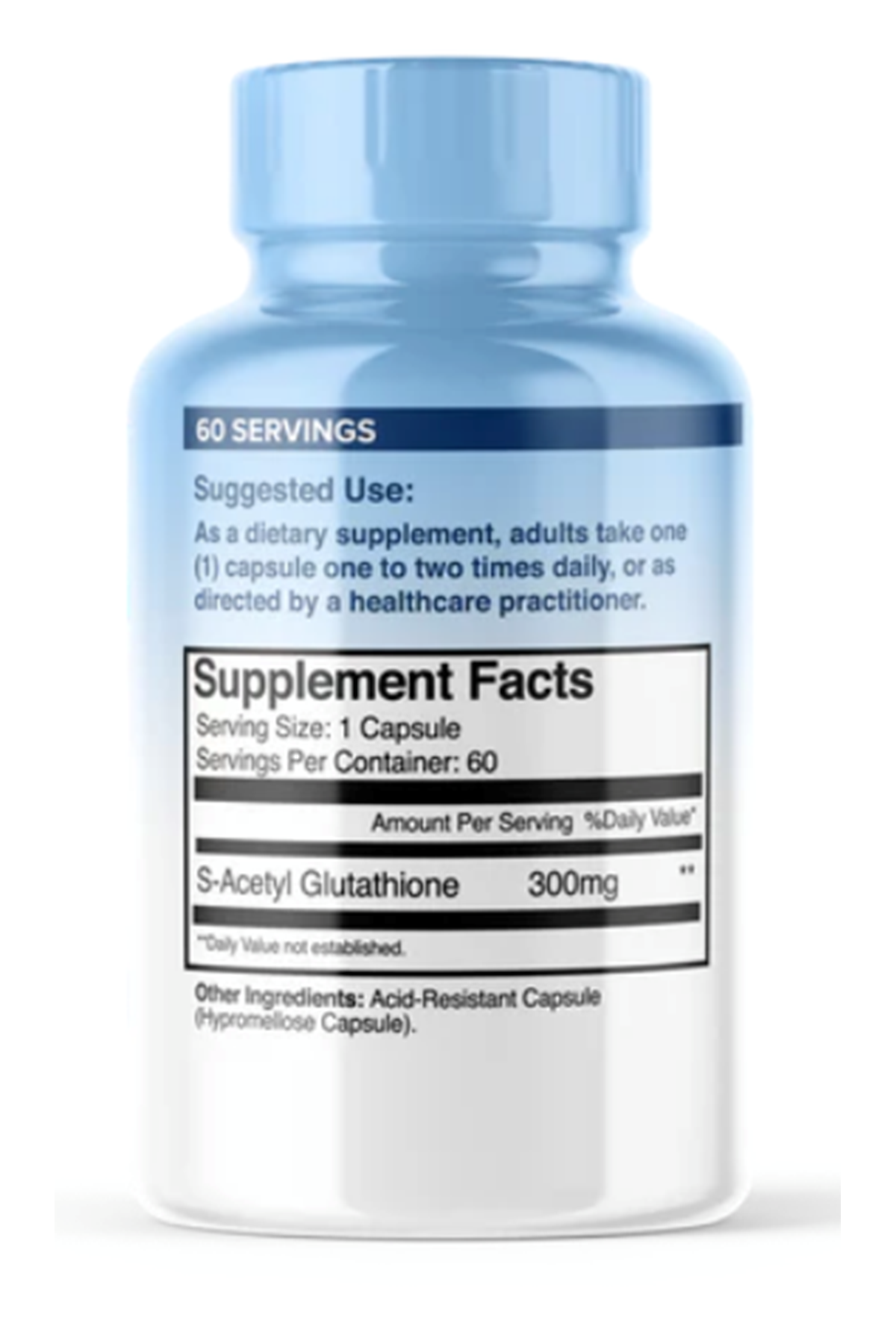 MaxLife Naturals S-Acetyl L-Glutathione 300mg 60 Capsul.Made ın Usa.45.